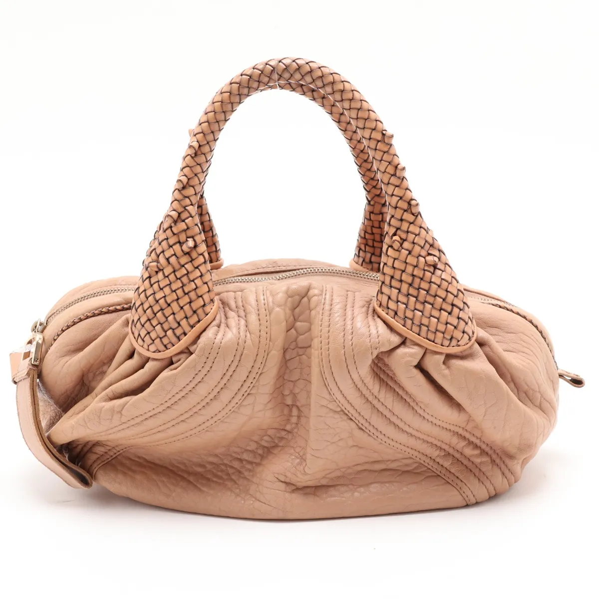 Spy Bag 8BL078 Leather Handbag Brown — view 2