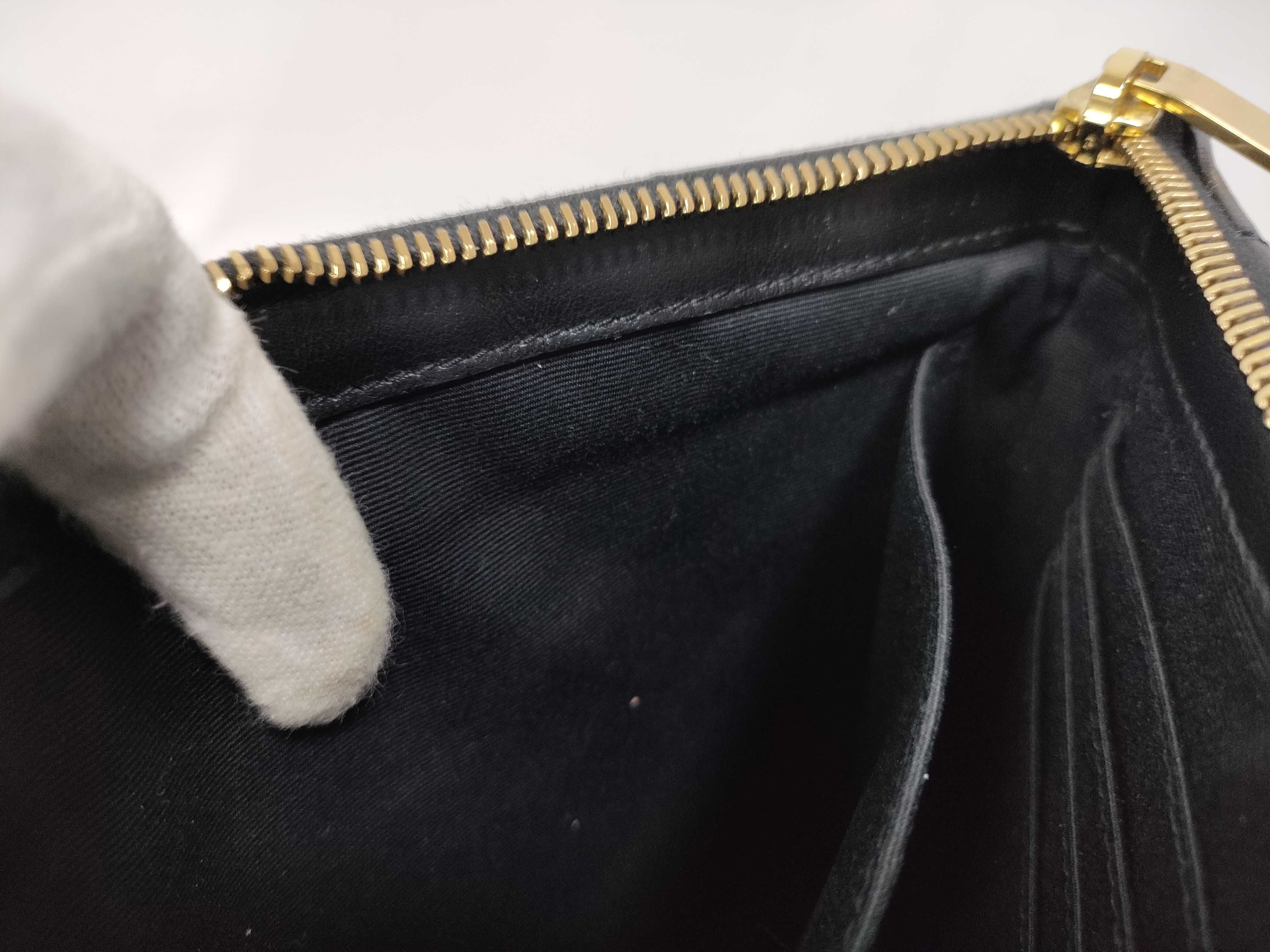 Clutch Bag with YSL Buckle and V-Stitching, Includes Dust Bag and Guarantee Card. — view 11