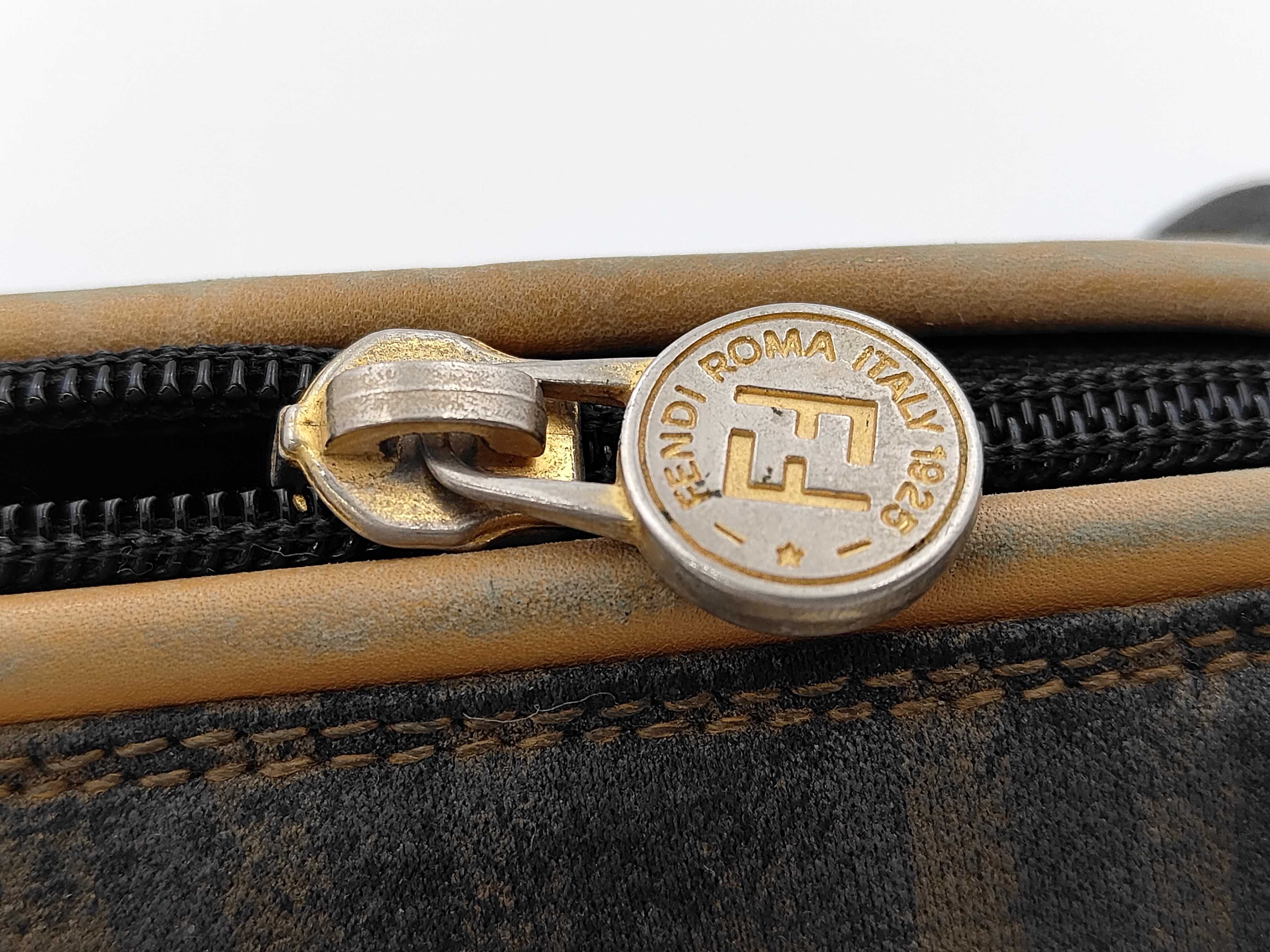 Pecan Pattern Handbag with Shoulder Strap, Boston Bag — view 9