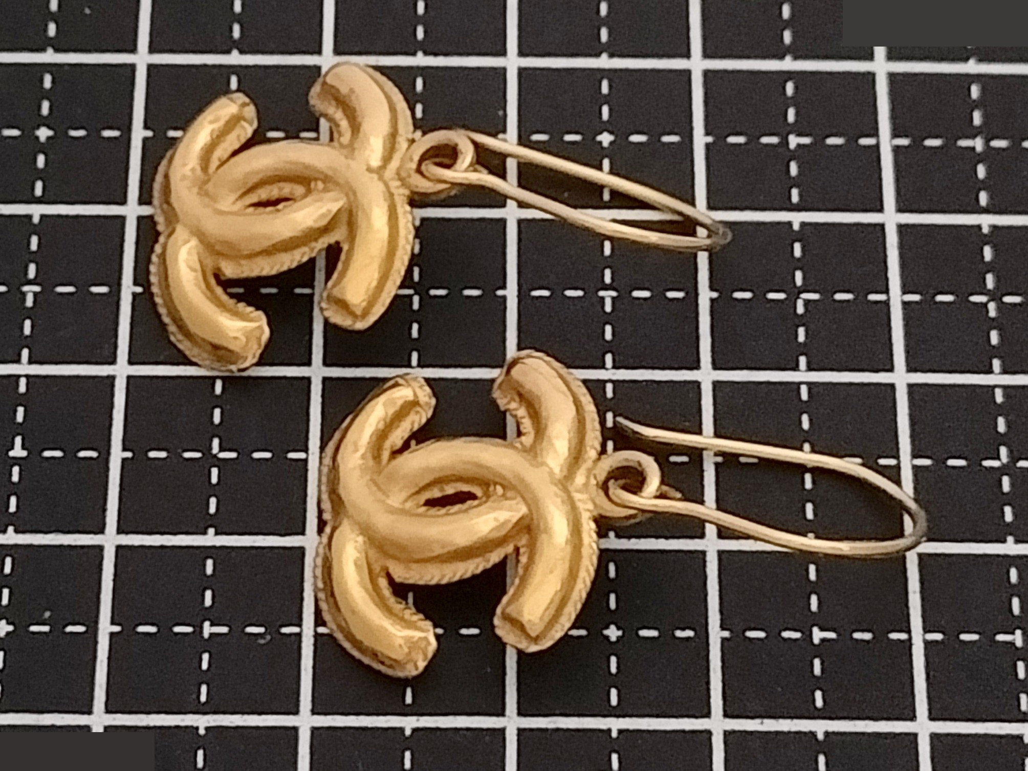 Coco Hoop Gold Earrings — view 4
