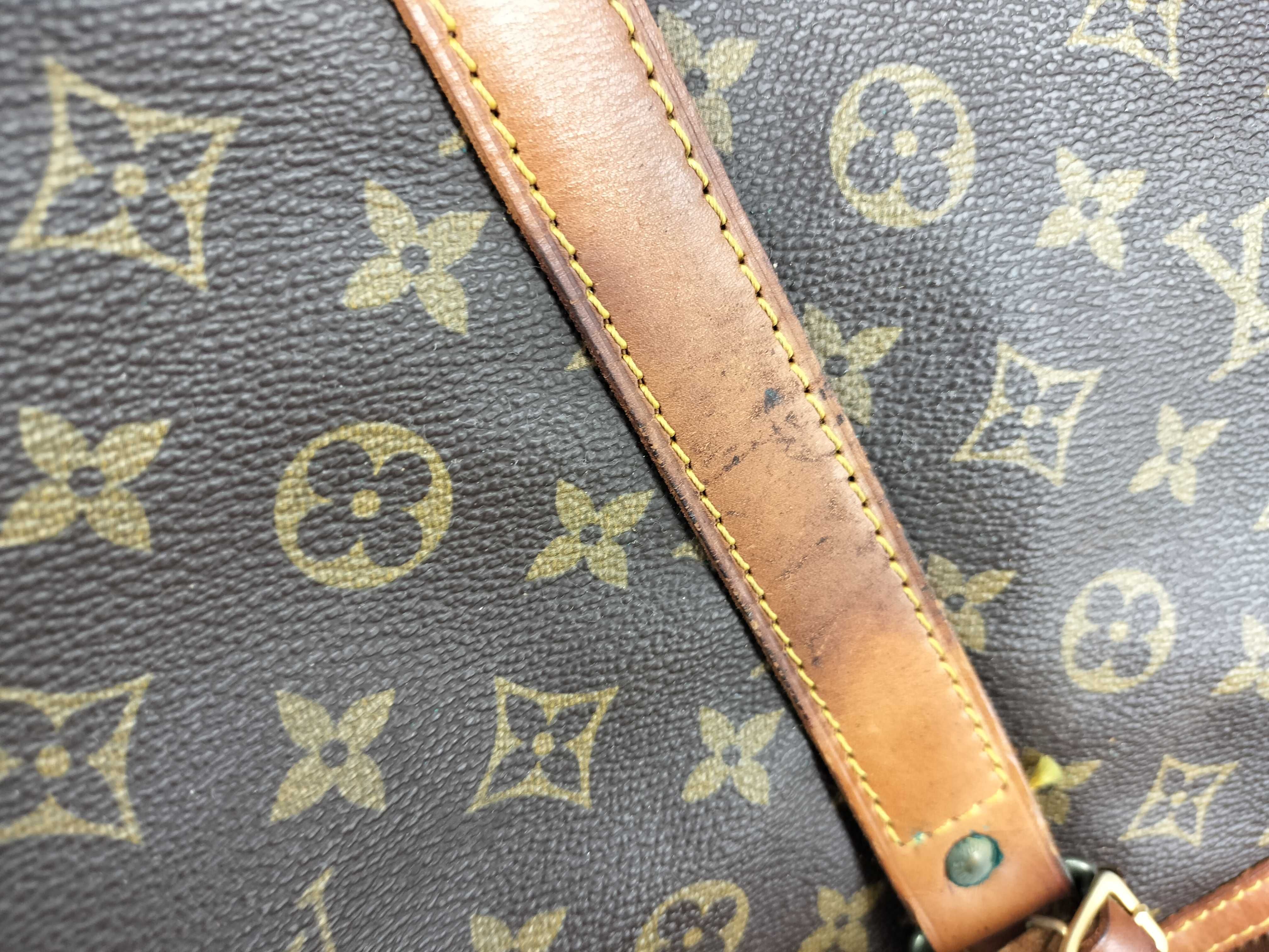 Monogram Louis Vuitton Saxpool 55 M41622 Boston Bag — view 14