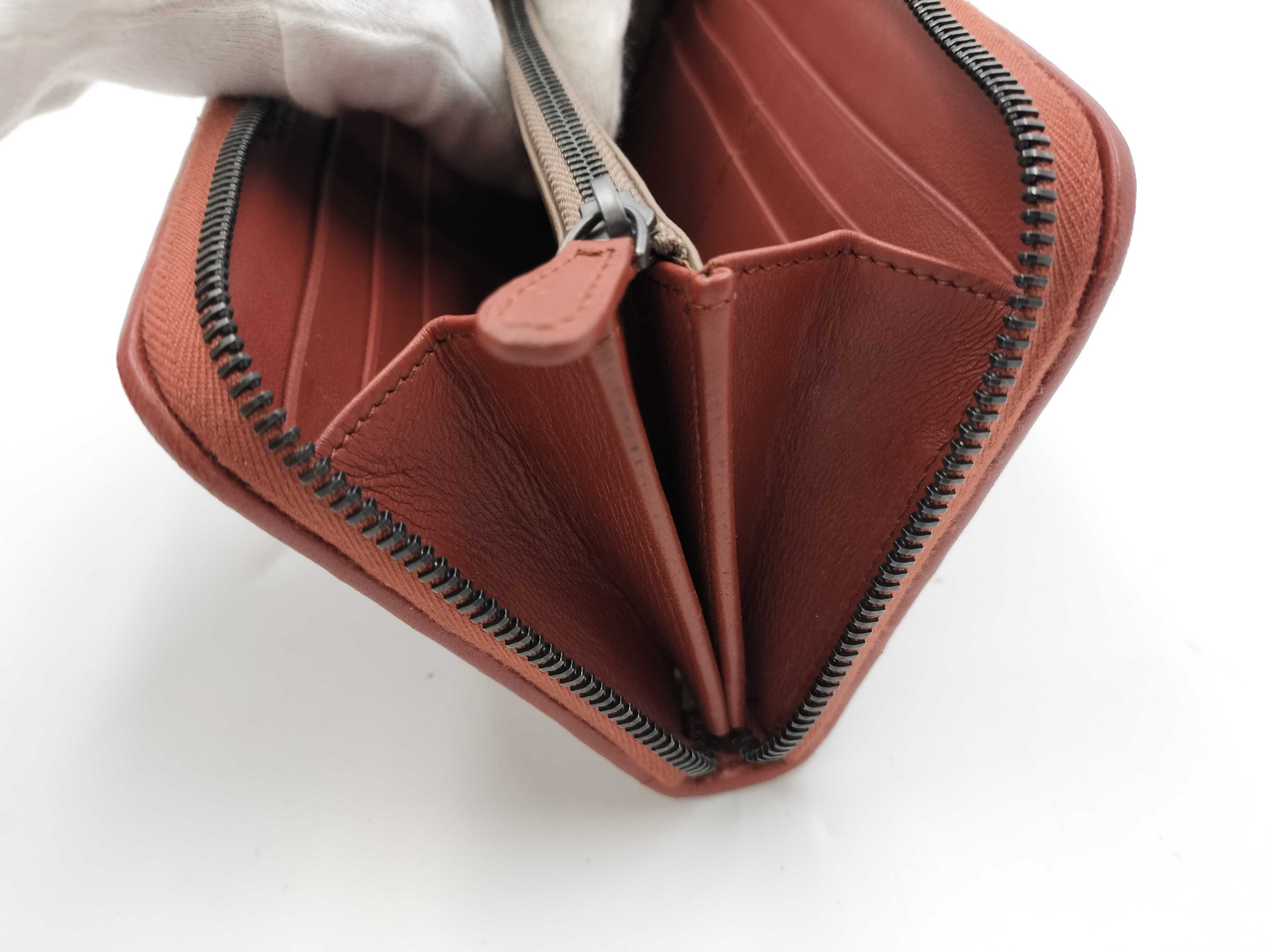 Intrecciato Round Zip Wallet — view 12