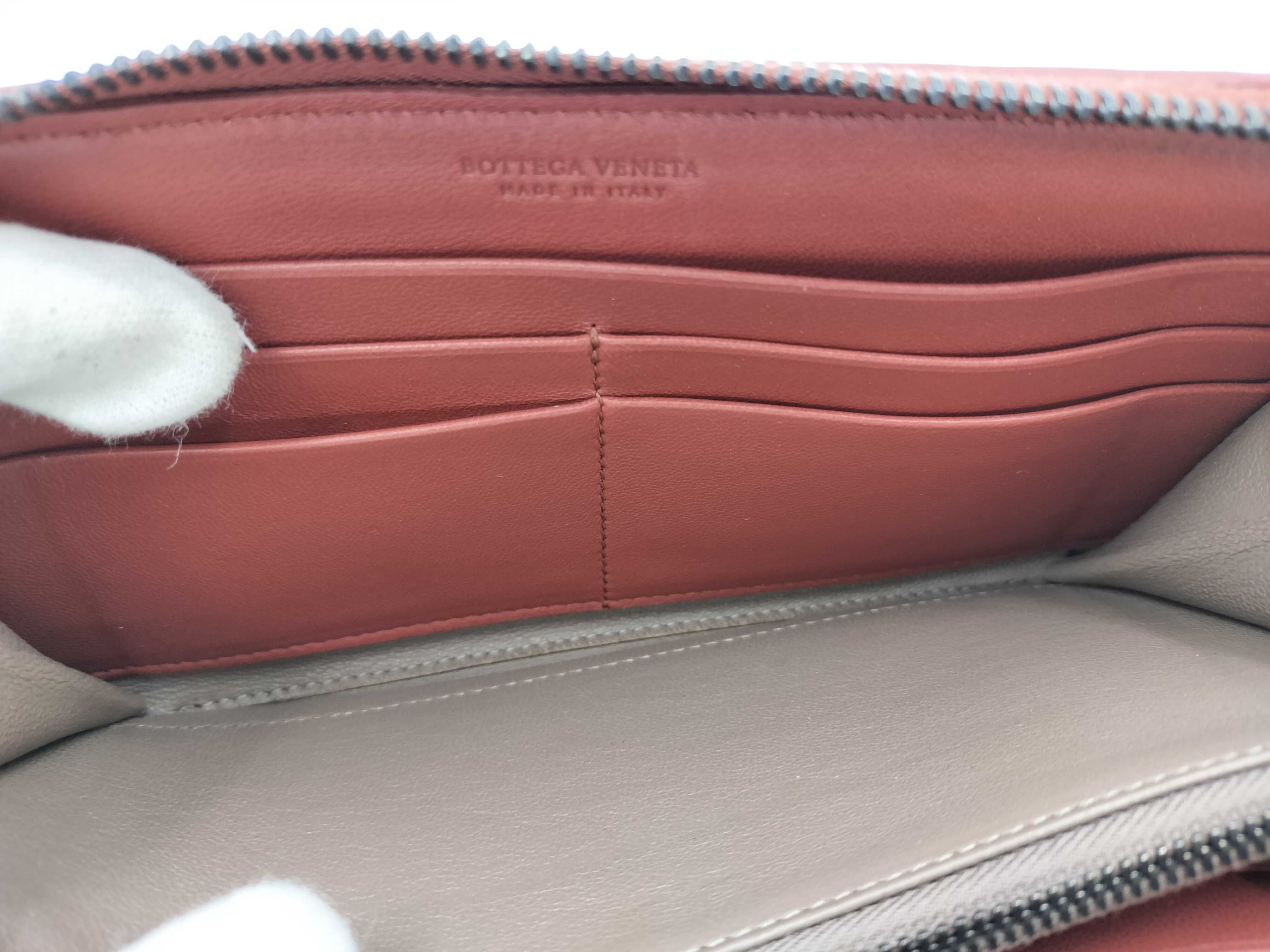 Intrecciato Round Zip Wallet — view 8