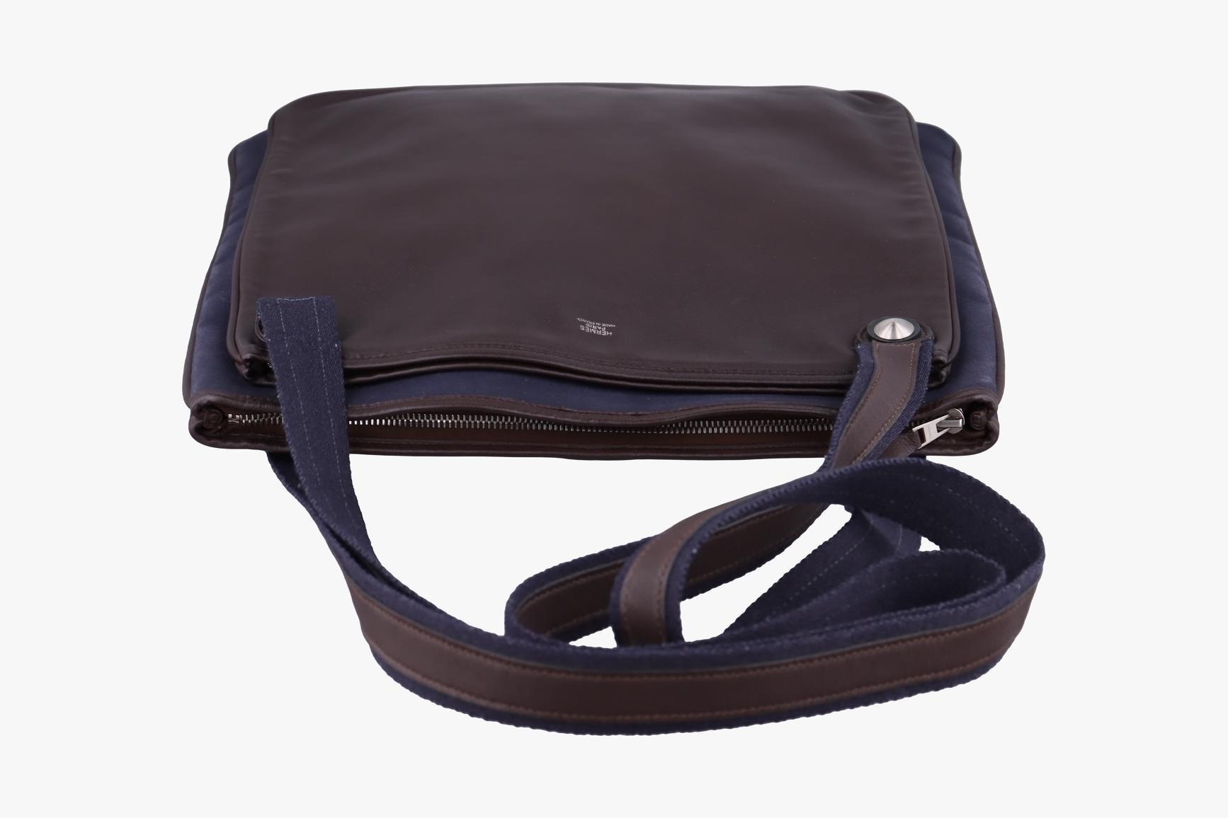 Mrs. Hippie Toile Officier x Veau Swift Black — view 5