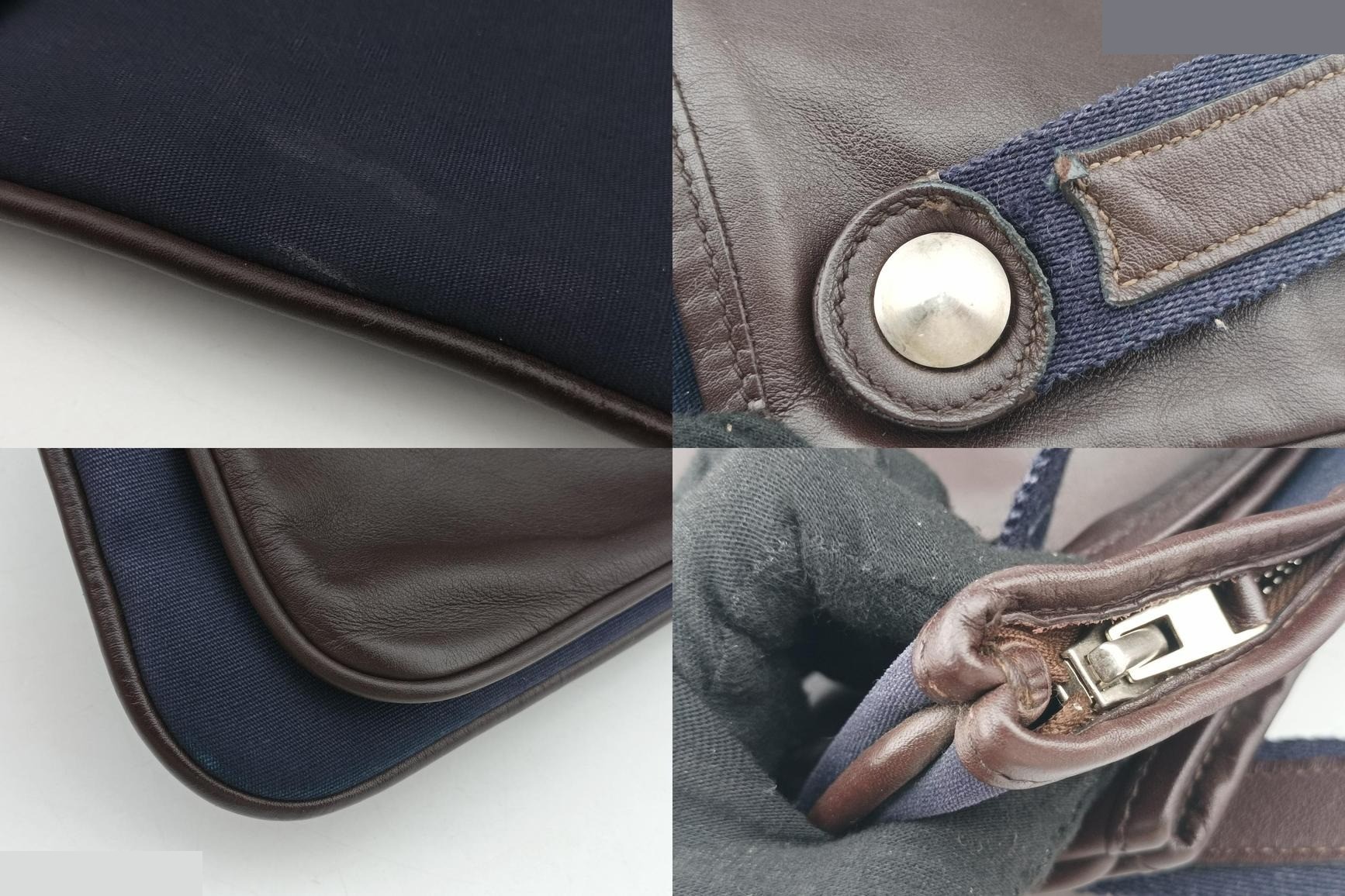 Mrs. Hippie Toile Officier x Veau Swift Black — view 9
