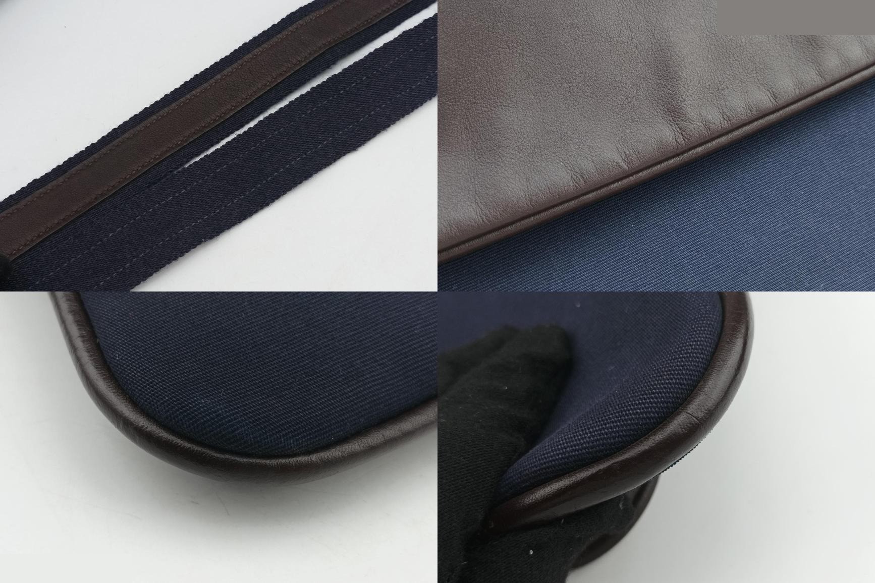 Mrs. Hippie Toile Officier x Veau Swift Black — view 10