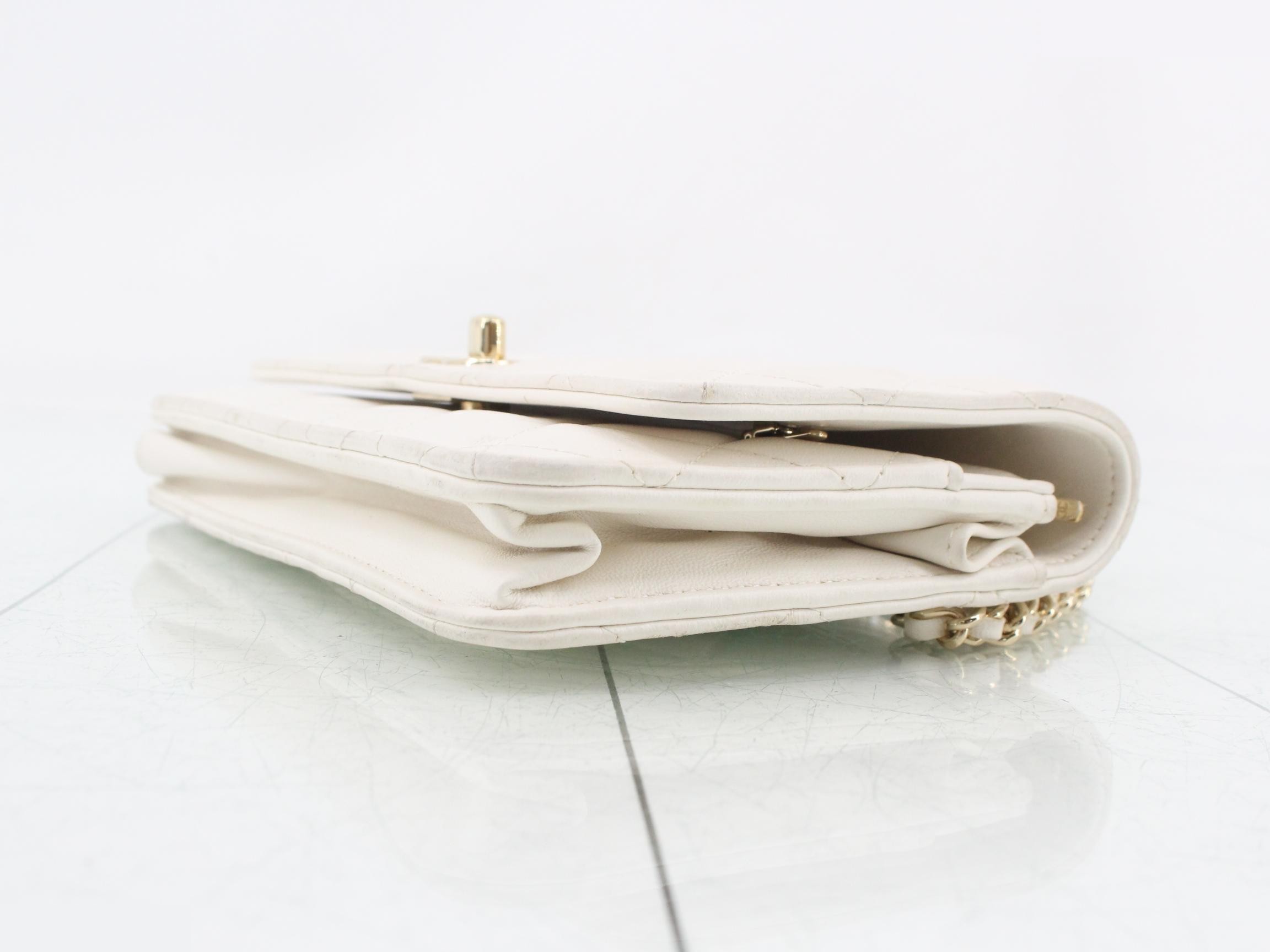 Matelassé Lambskin 2-Way Top Handle Bag with Pearl Random Plate — view 6