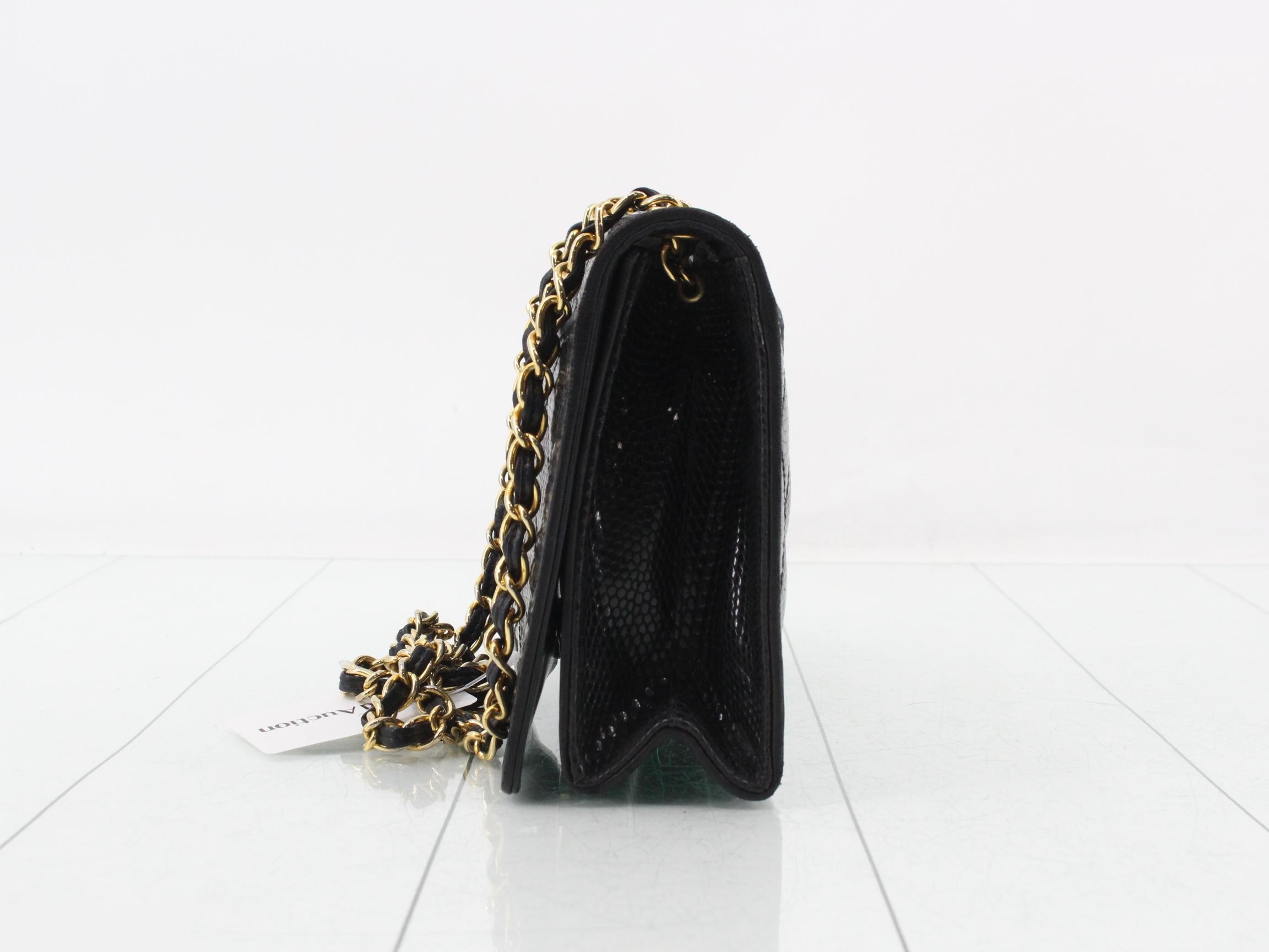 Lizard Shoulder Bag — view 3