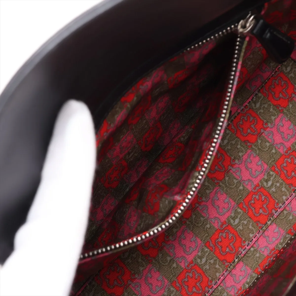 Lady Dior Cannage Leather 2-Way Handbag, Black x White, Lady Art, Daniel Gordon — view 9