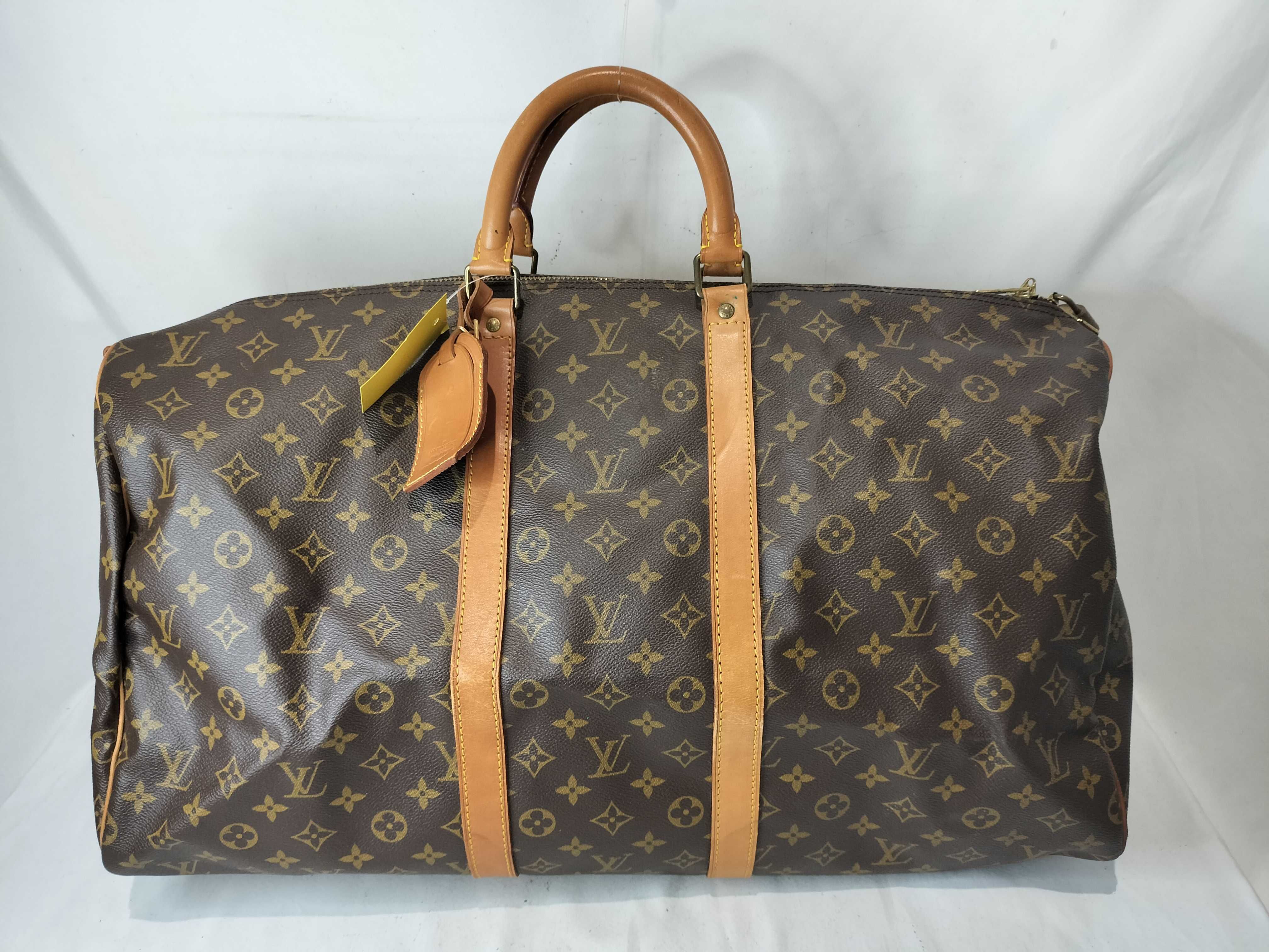 Monogram M41414 Keepall Bandoulière 55 Boston Bag