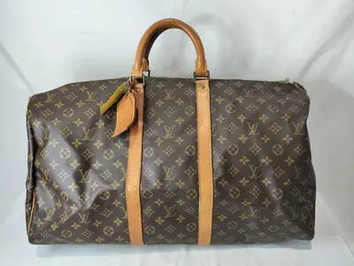 Monogram M41414 Keepall Bandoulière 55 Boston Bag