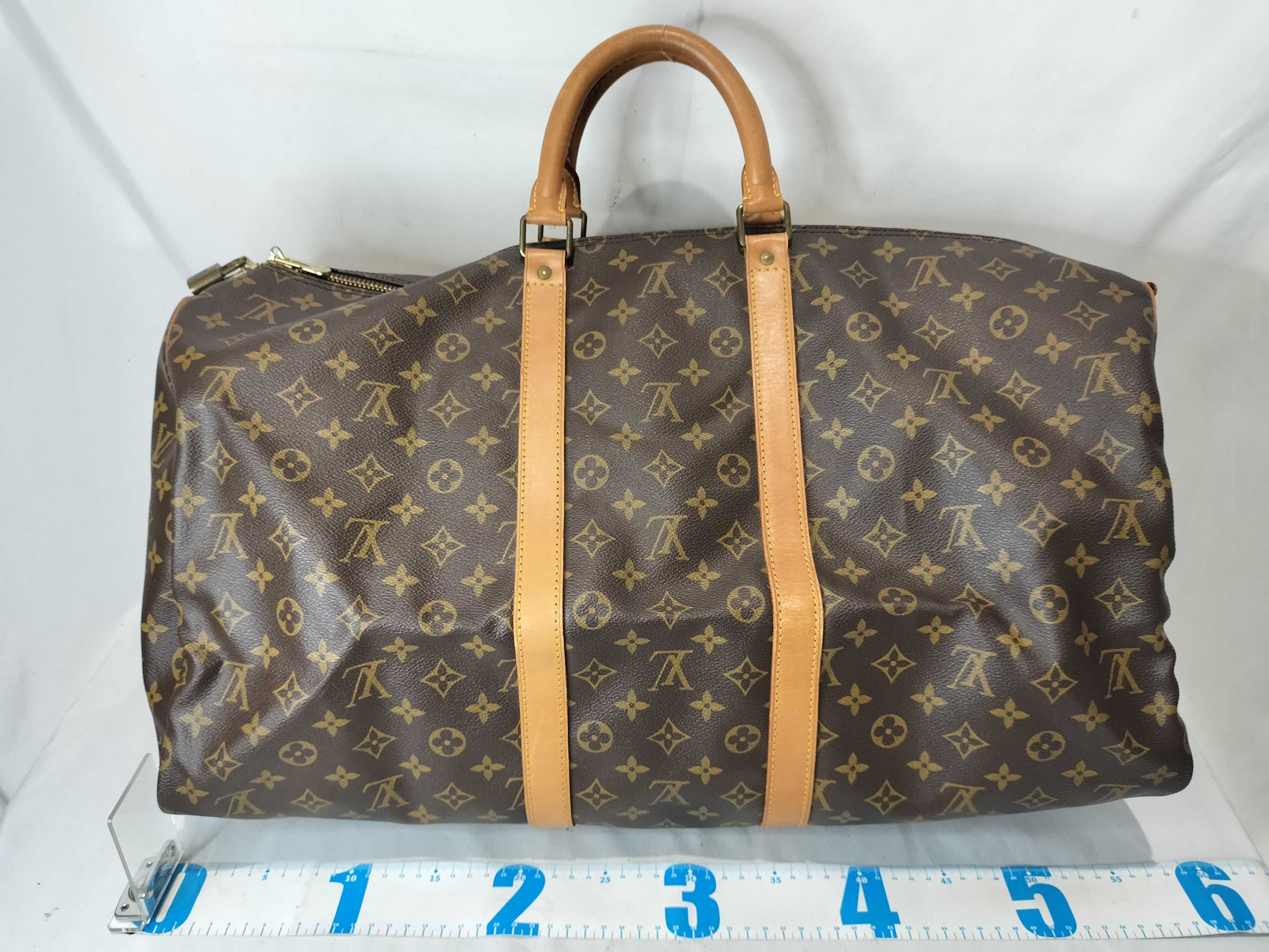 Monogram M41414 Keepall Bandoulière 55 Boston Bag — view 2