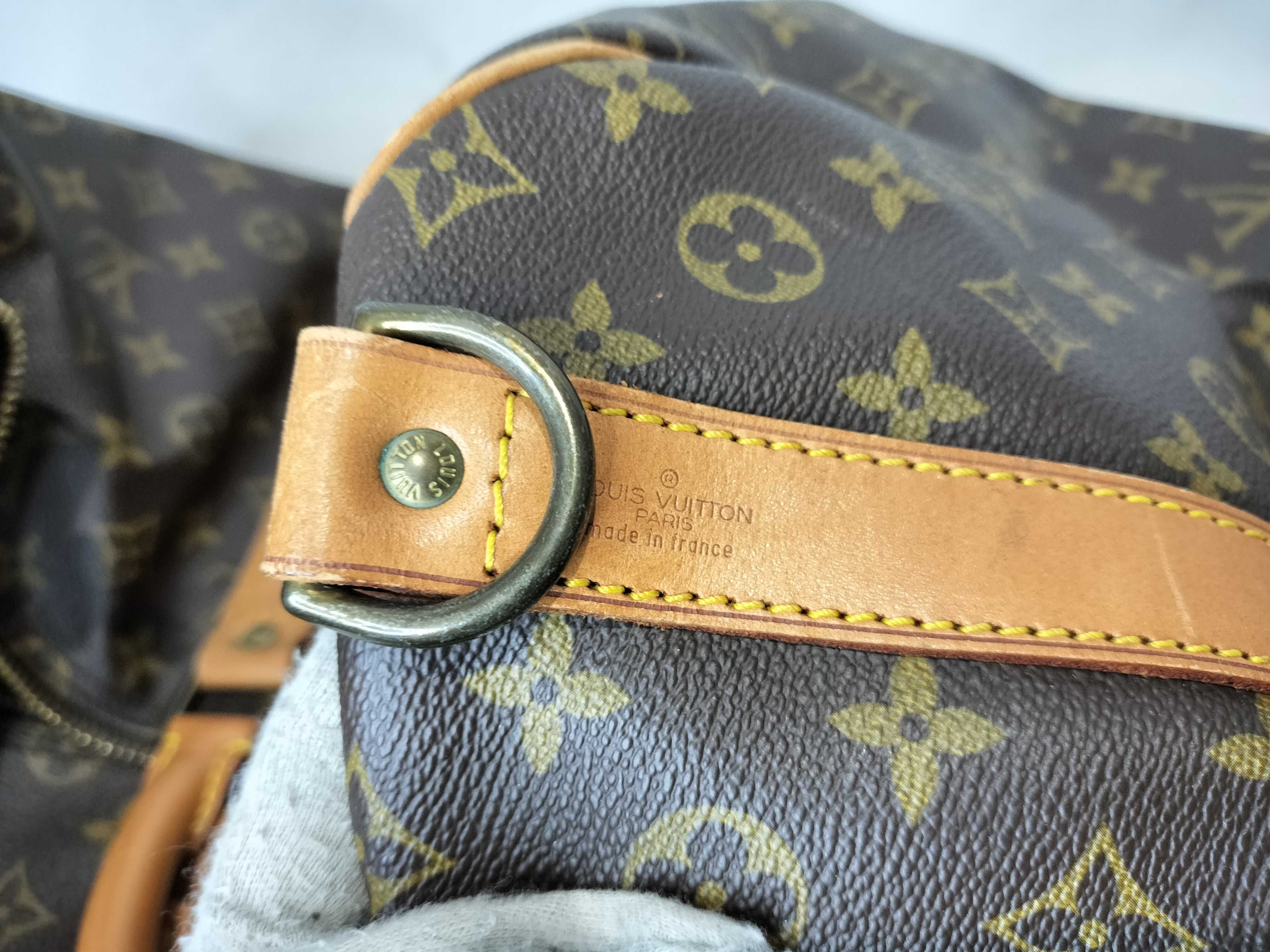 Monogram M41414 Keepall Bandoulière 55 Boston Bag — view 12