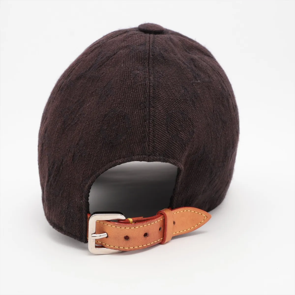 M76584 Casquette Monogram Essential NX1221 Cap, Size 58, Cotton x Polyester, Black. Shows signs of wear: — view 3