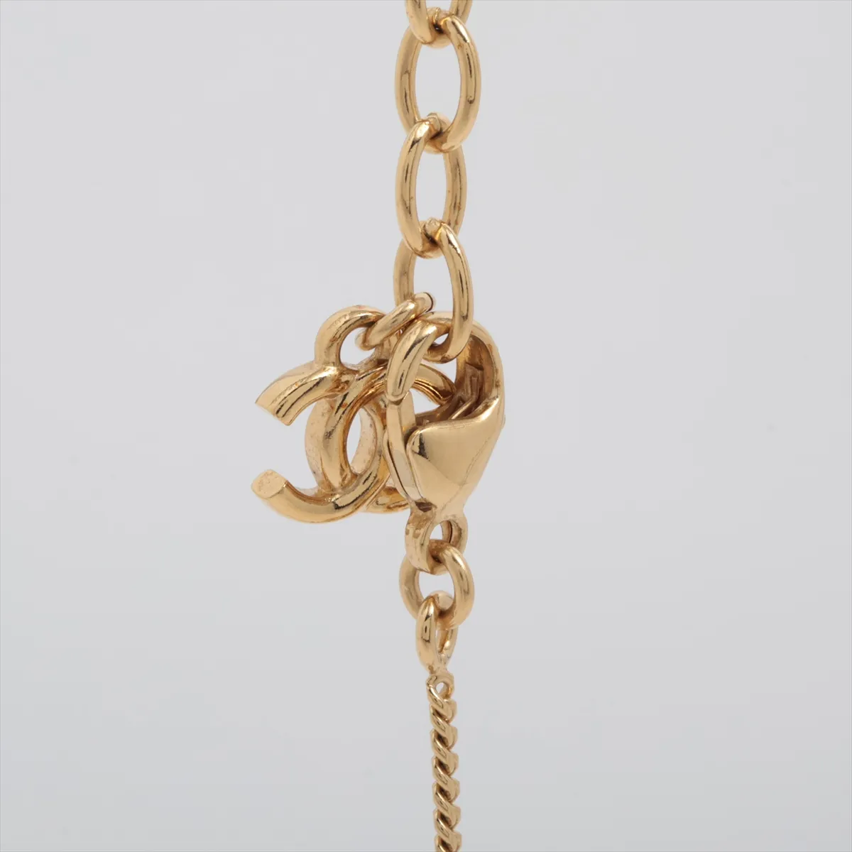 Coco Mark Star D25K Necklace GP Black x Gold, — view 3
