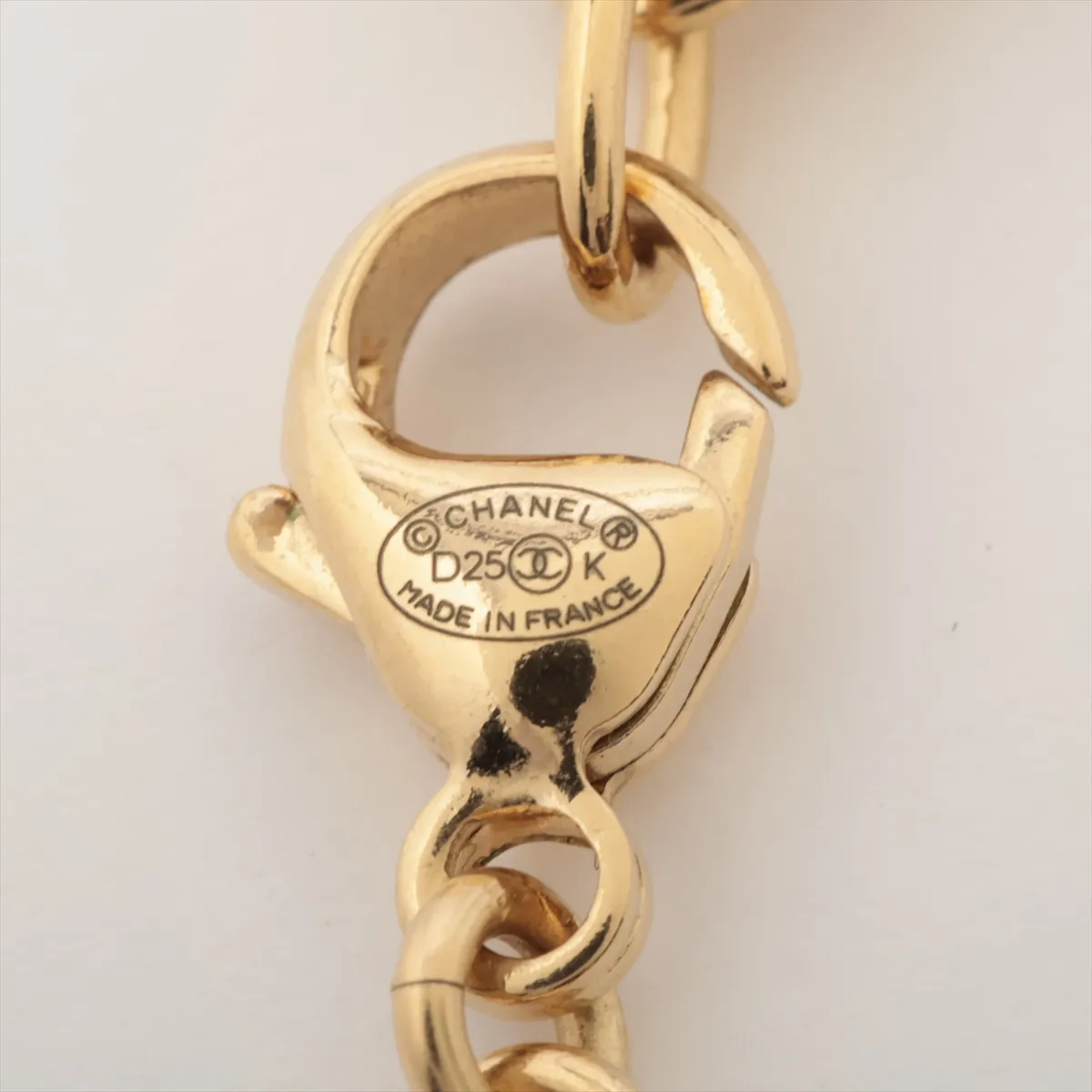 Coco Mark Star D25K Necklace GP Black x Gold, — view 4