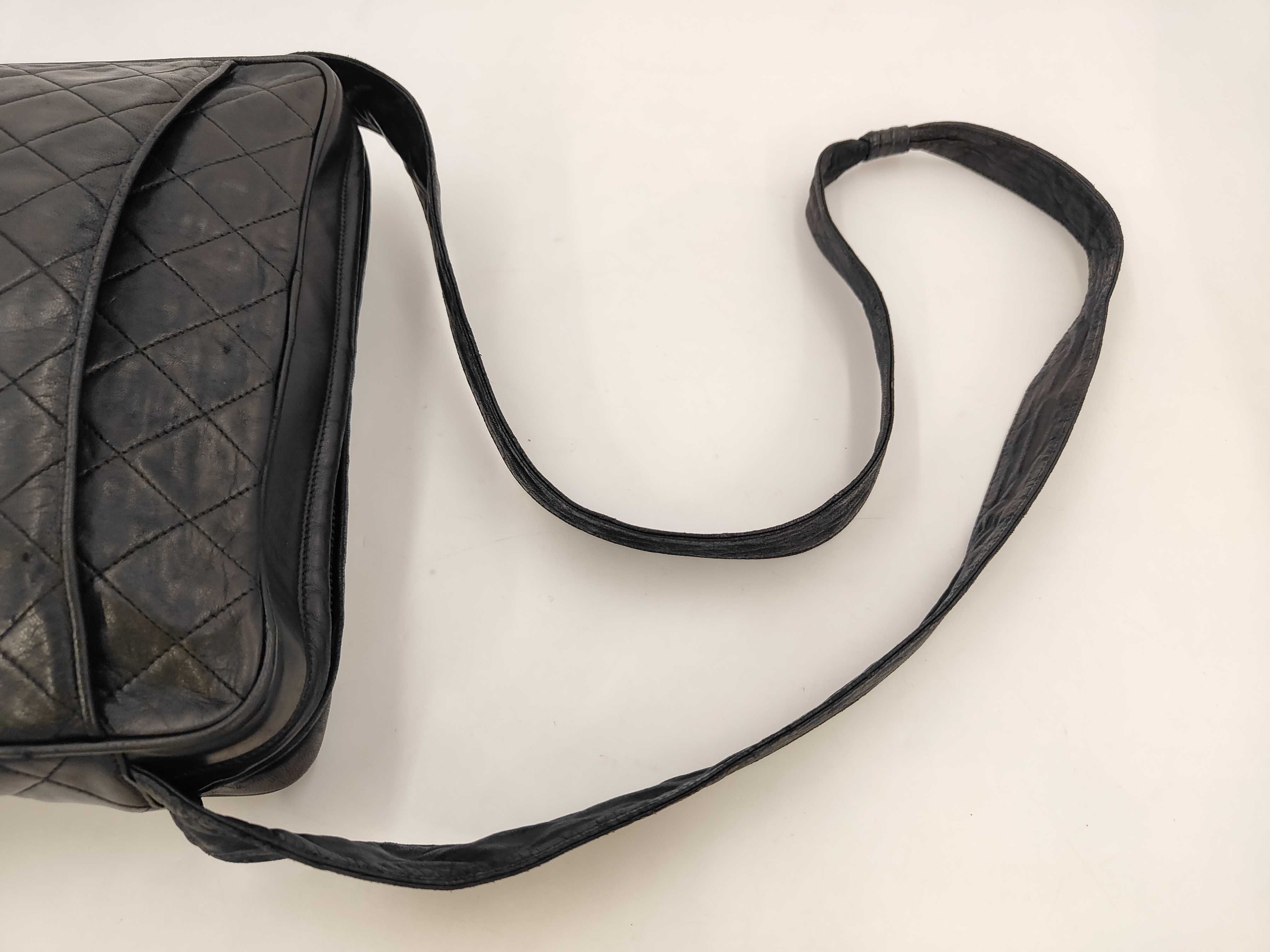 Matelassé Coco Mark Fringe Lambskin Shoulder Bag — view 5