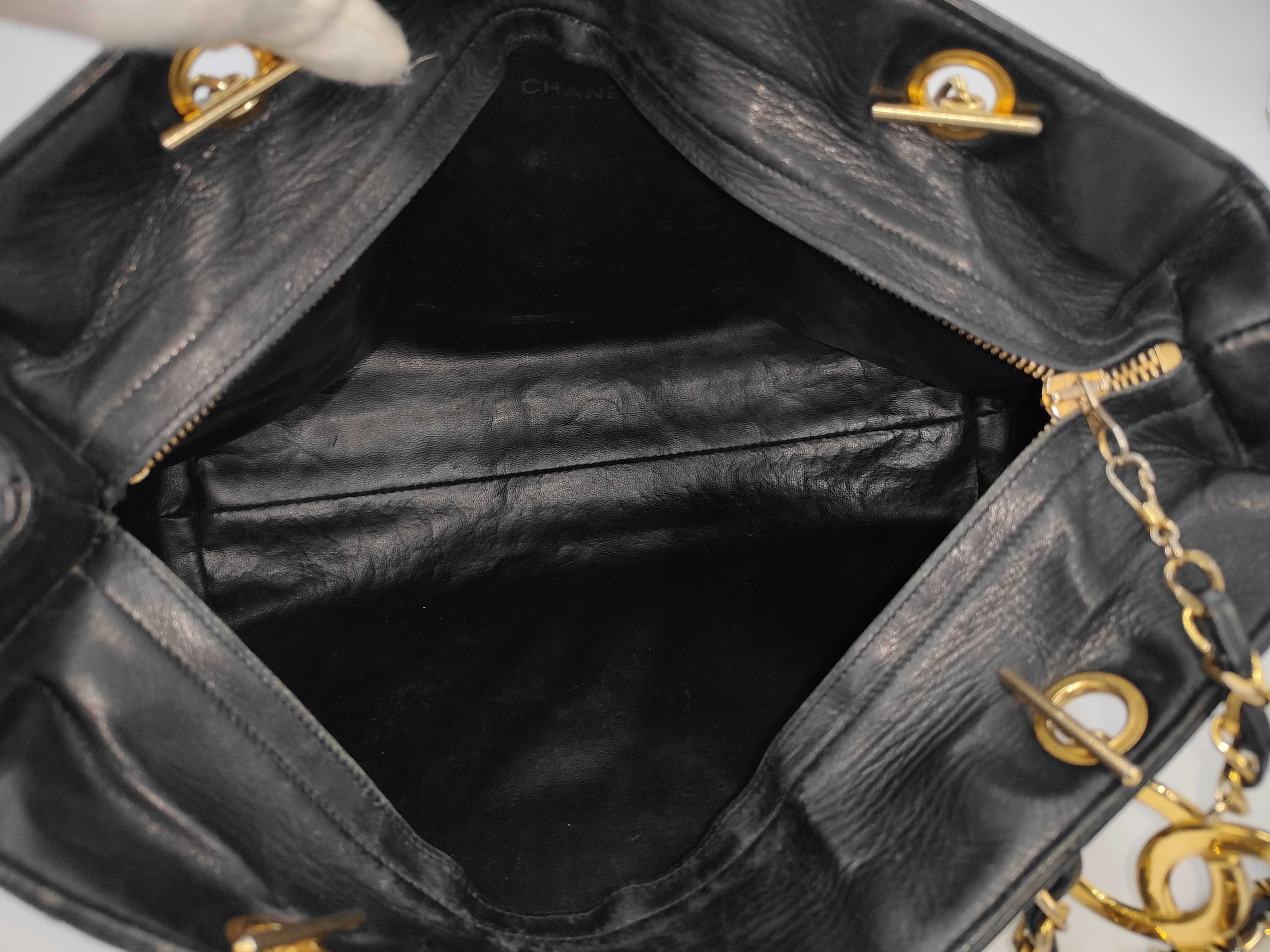 Matelassé Lambskin Chain Shoulder Bag — view 9