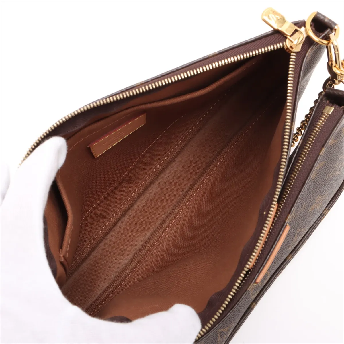 Monogram Multipochette Accessoires M44813 CA4260 Brown (RFID detected) — view 9