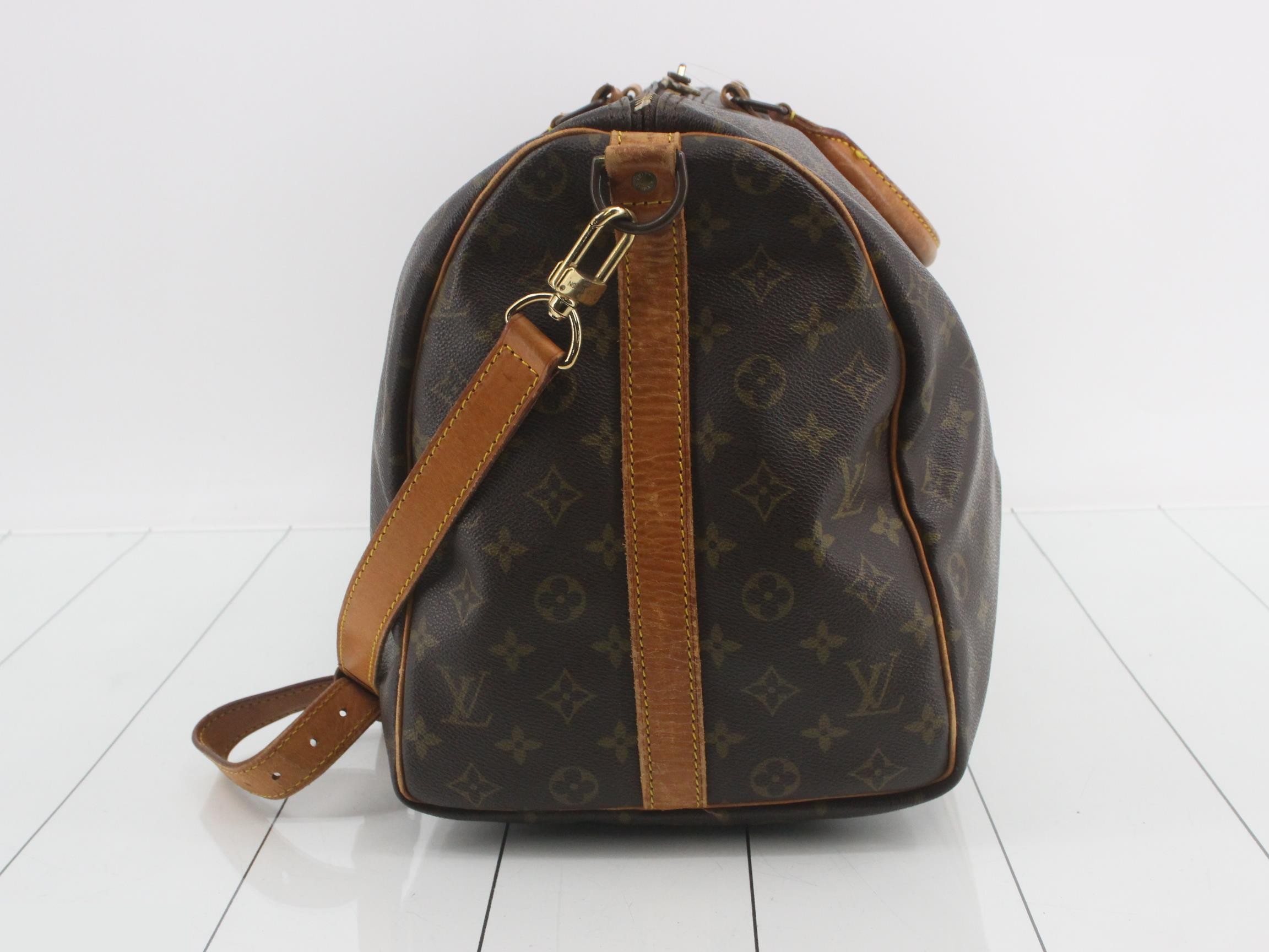 Keepall Bandoulière 50 with shoulder strap — view 3