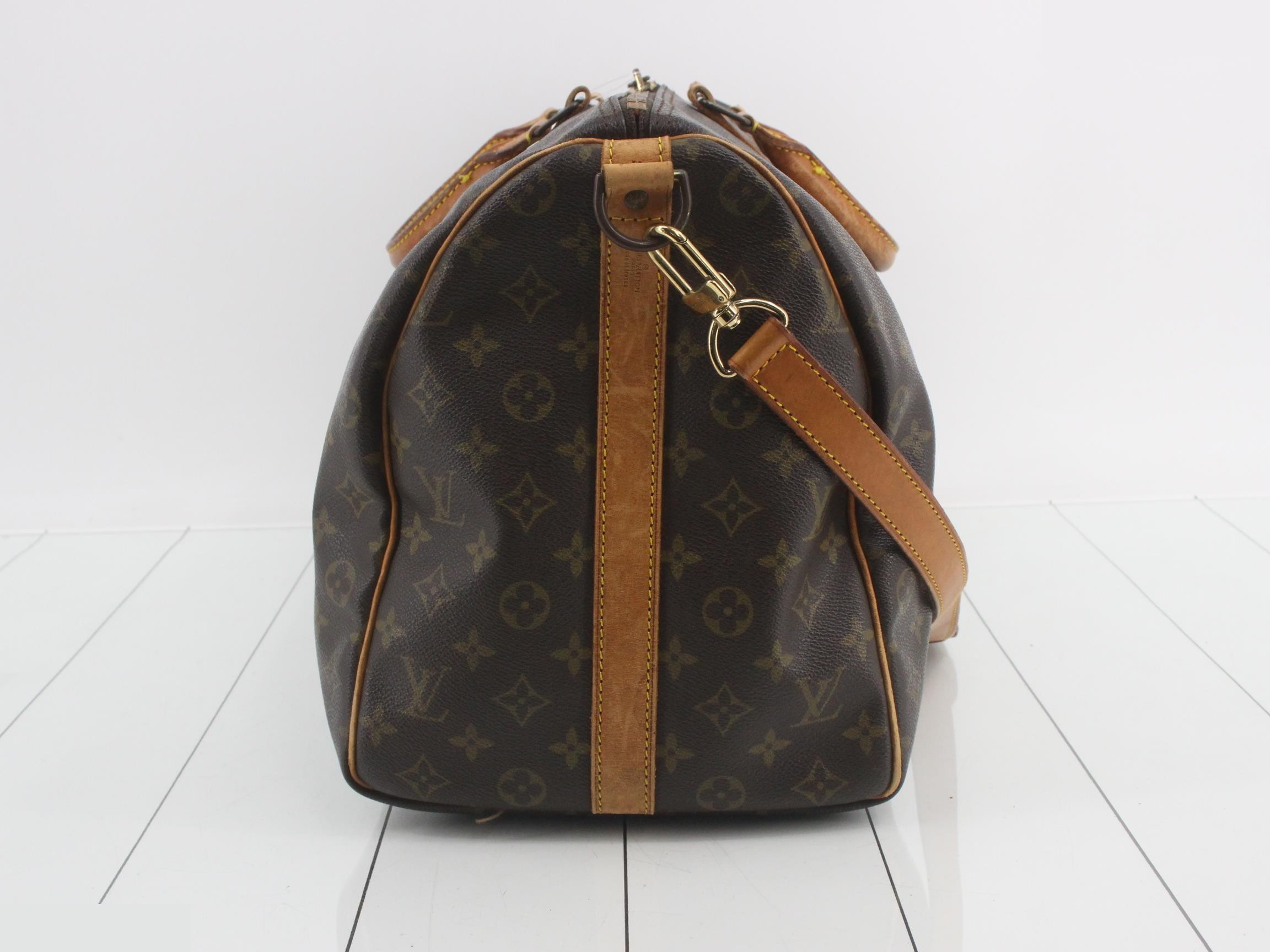 Keepall Bandoulière 50 with shoulder strap — view 4