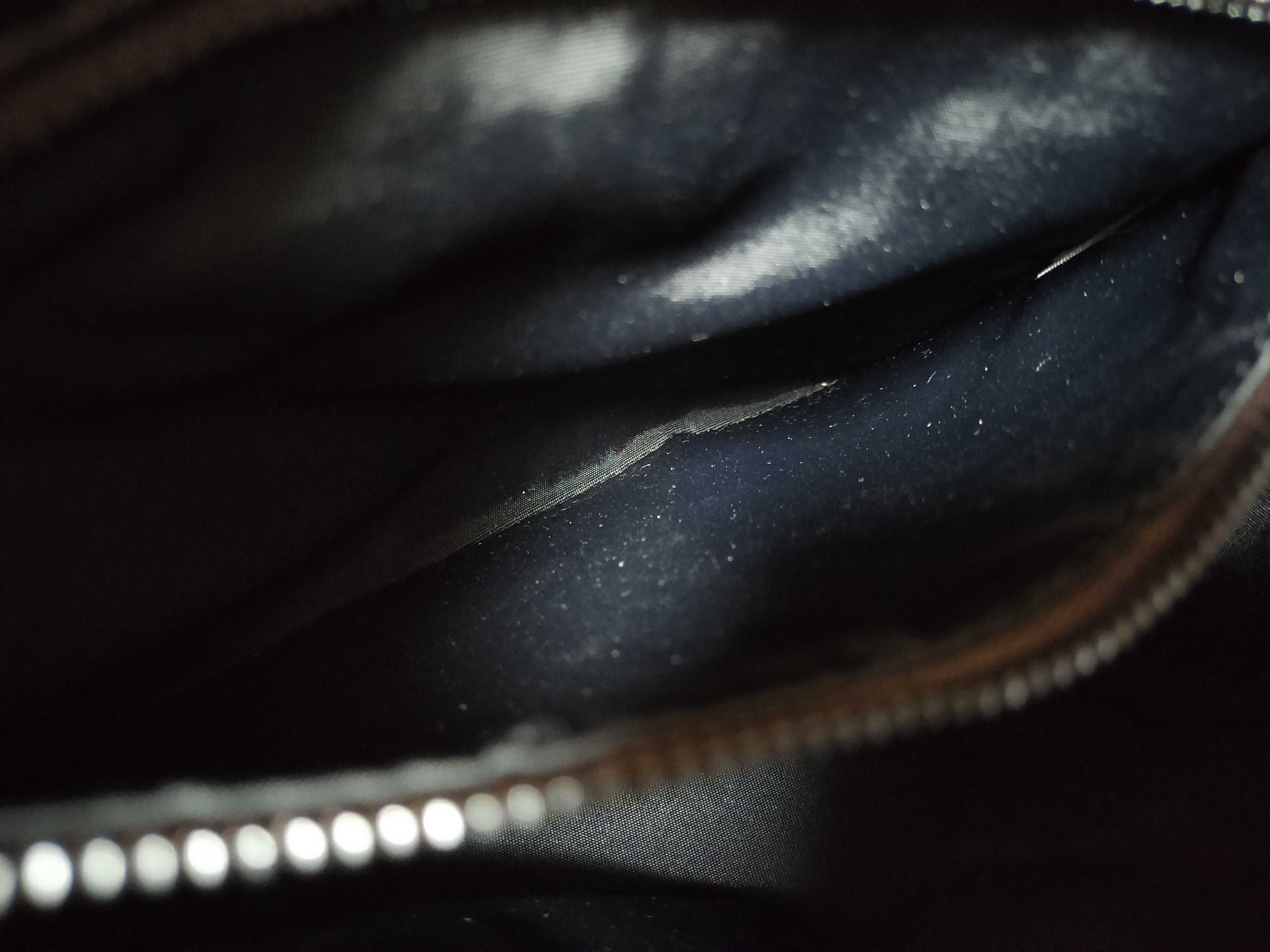 Nylon Leather One-Shoulder Bag — view 11