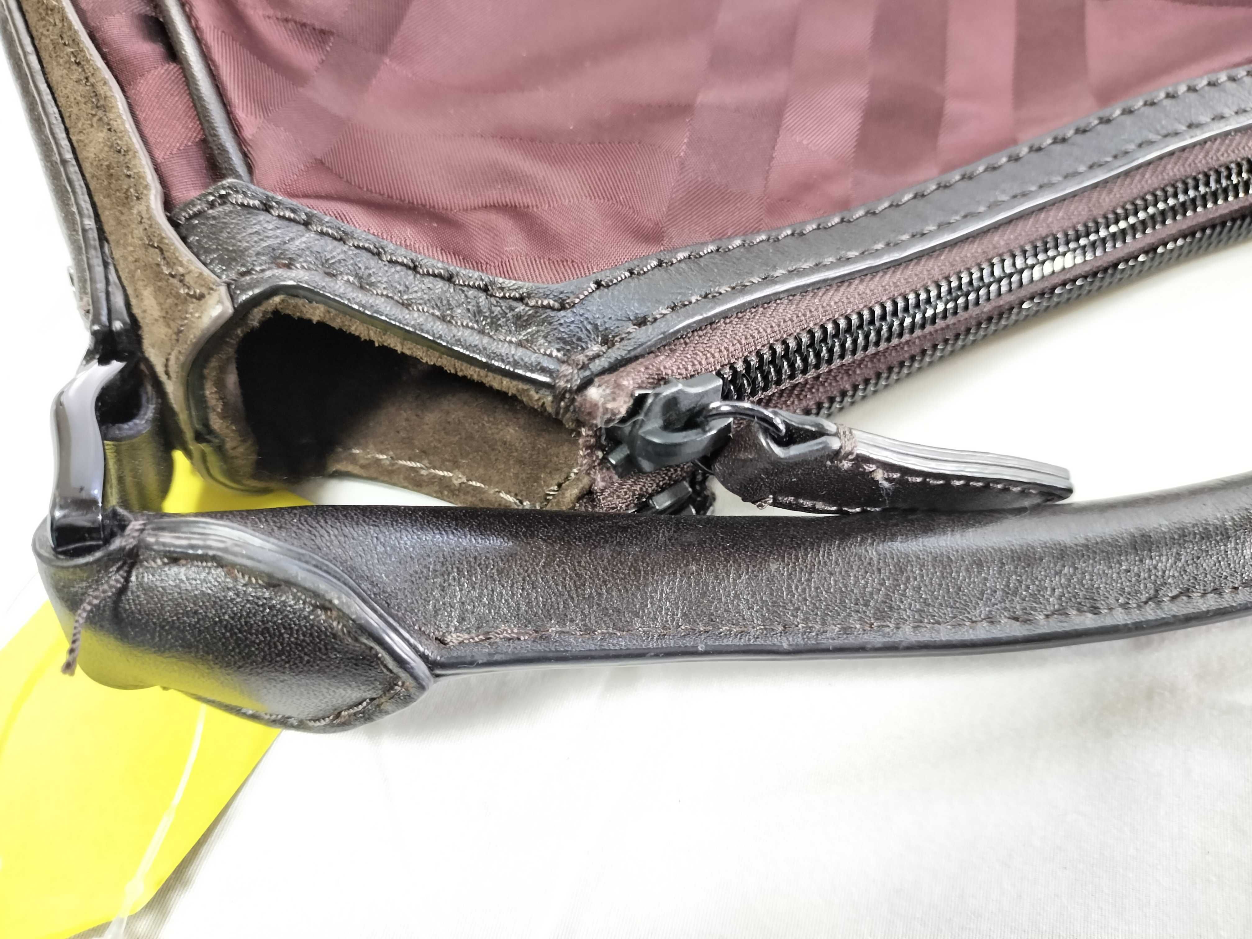 Nylon Leather One-Shoulder Bag — view 13