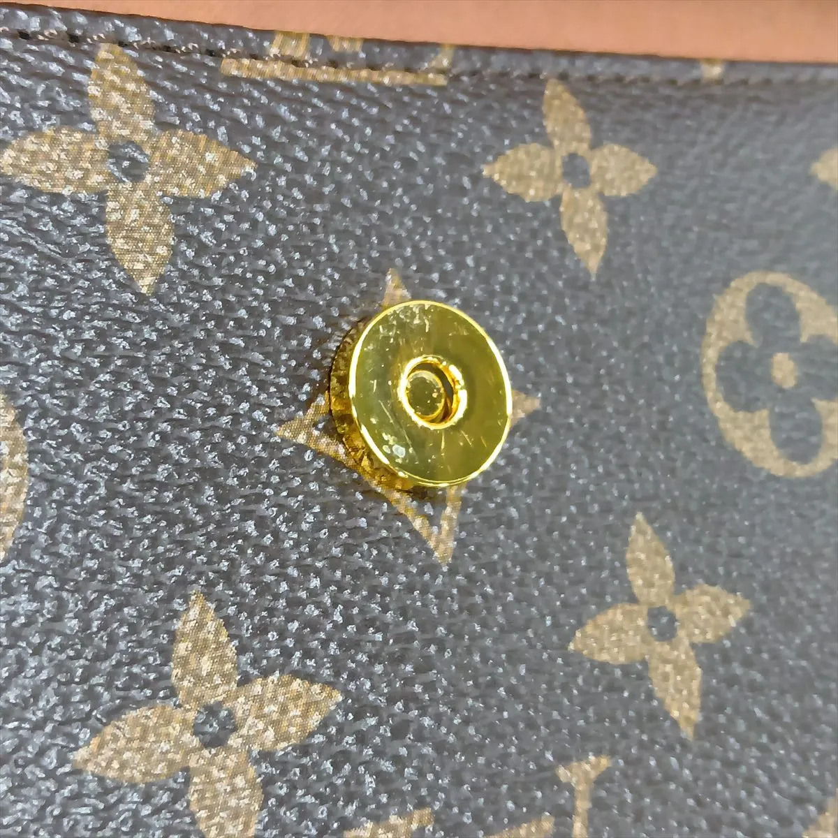 Monogram Wallet on Chain Ivy M81911 Brown (RFID detected) — view 12