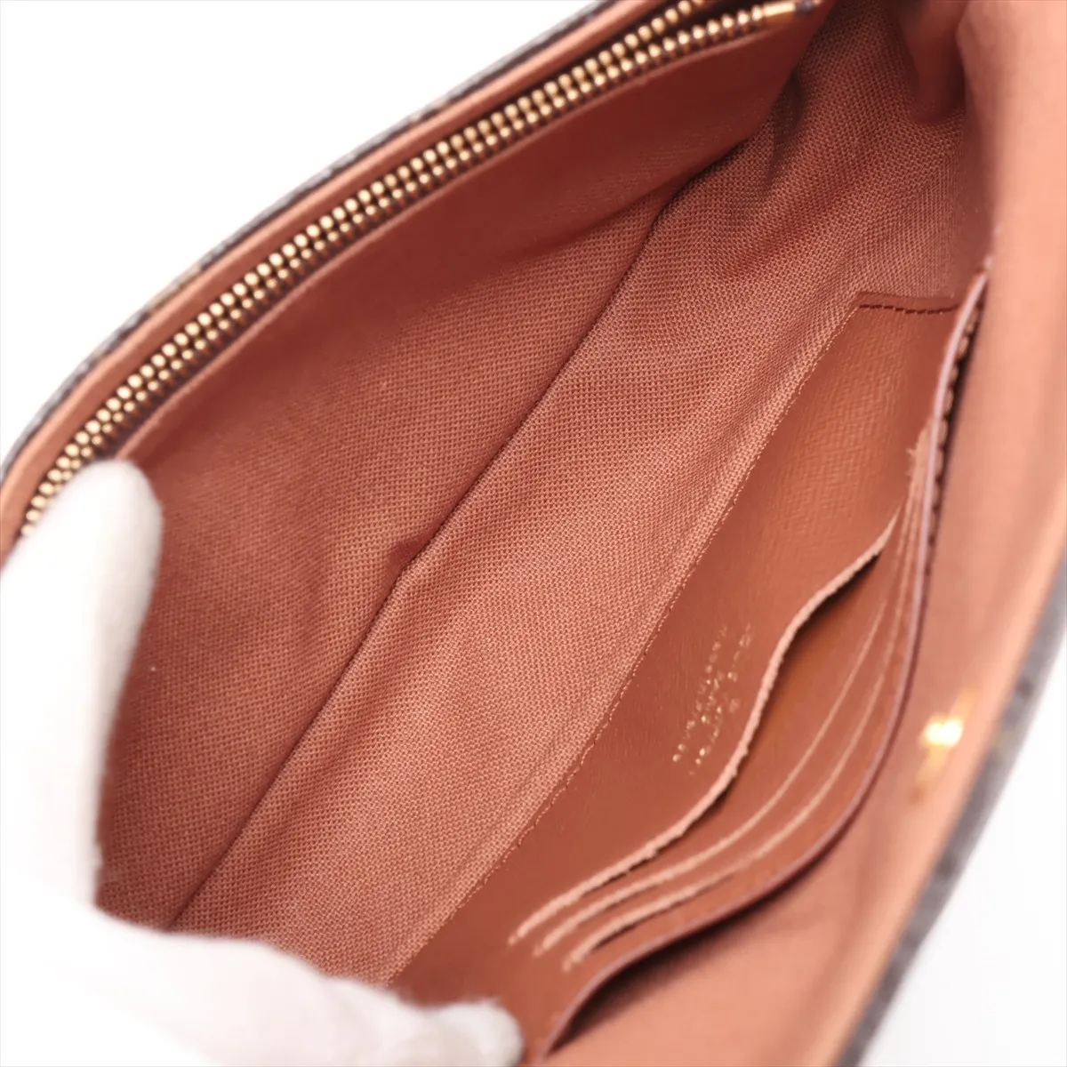 Monogram Wallet on Chain Ivy M81911 Brown (RFID detected) — view 6