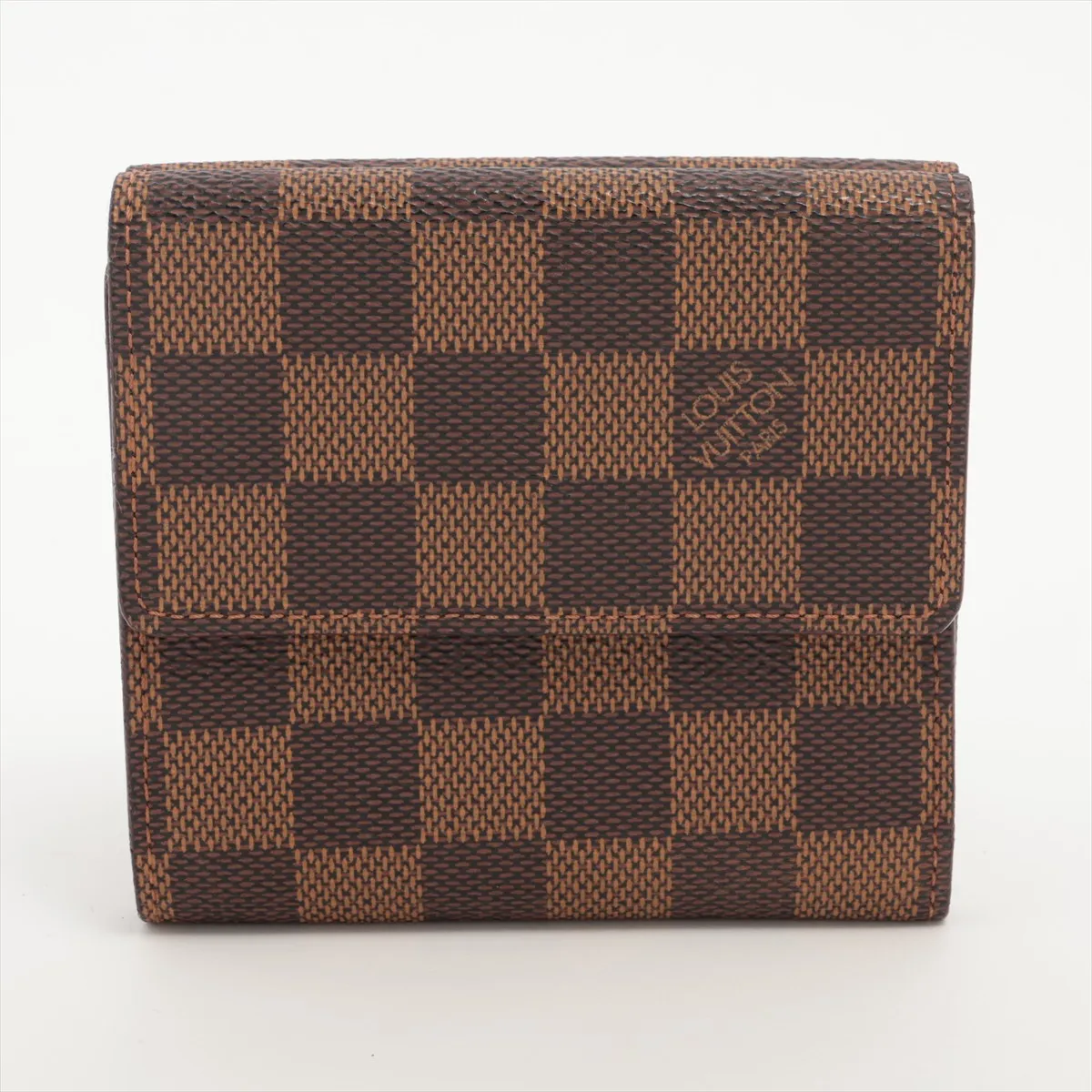 Damier Portefeuille Elise N61654 SP0998 Brown Compact Wallet — view 2