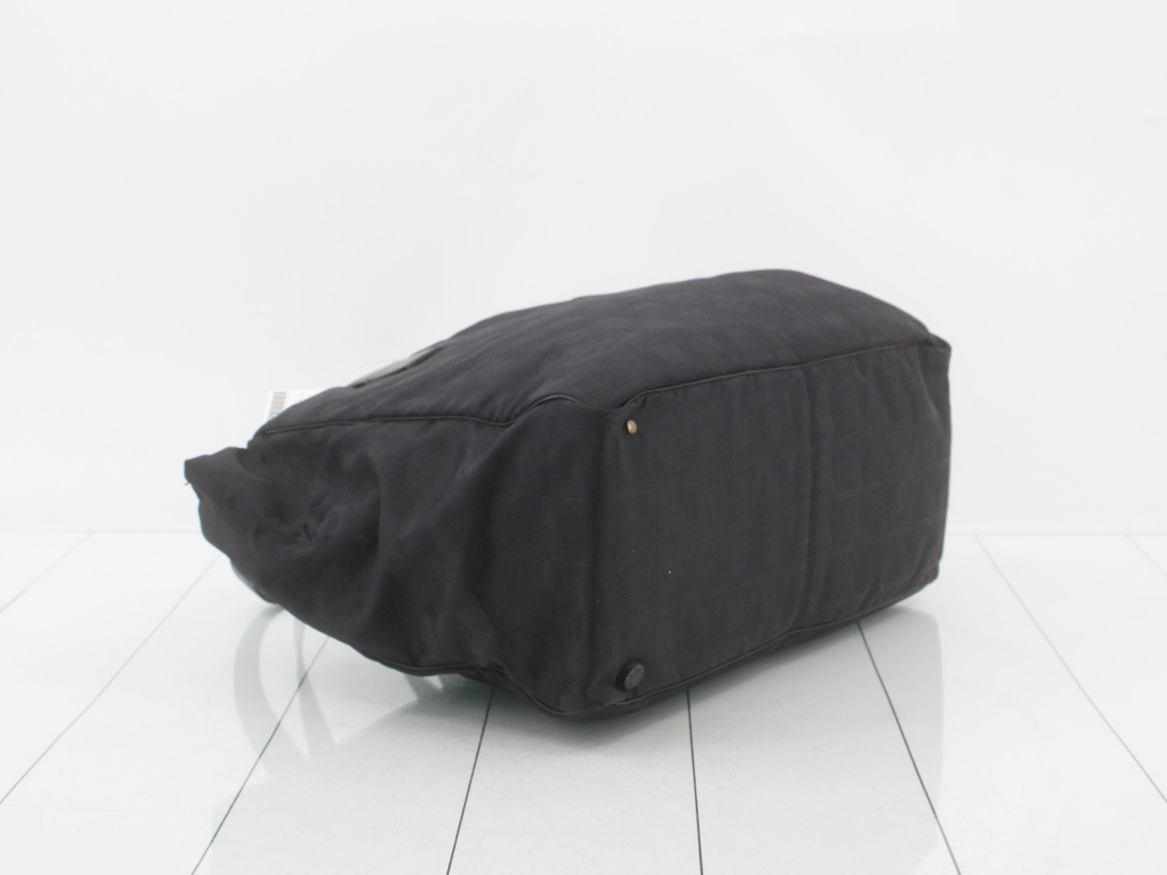New Travel Line Tote Bag, Black — view 5
