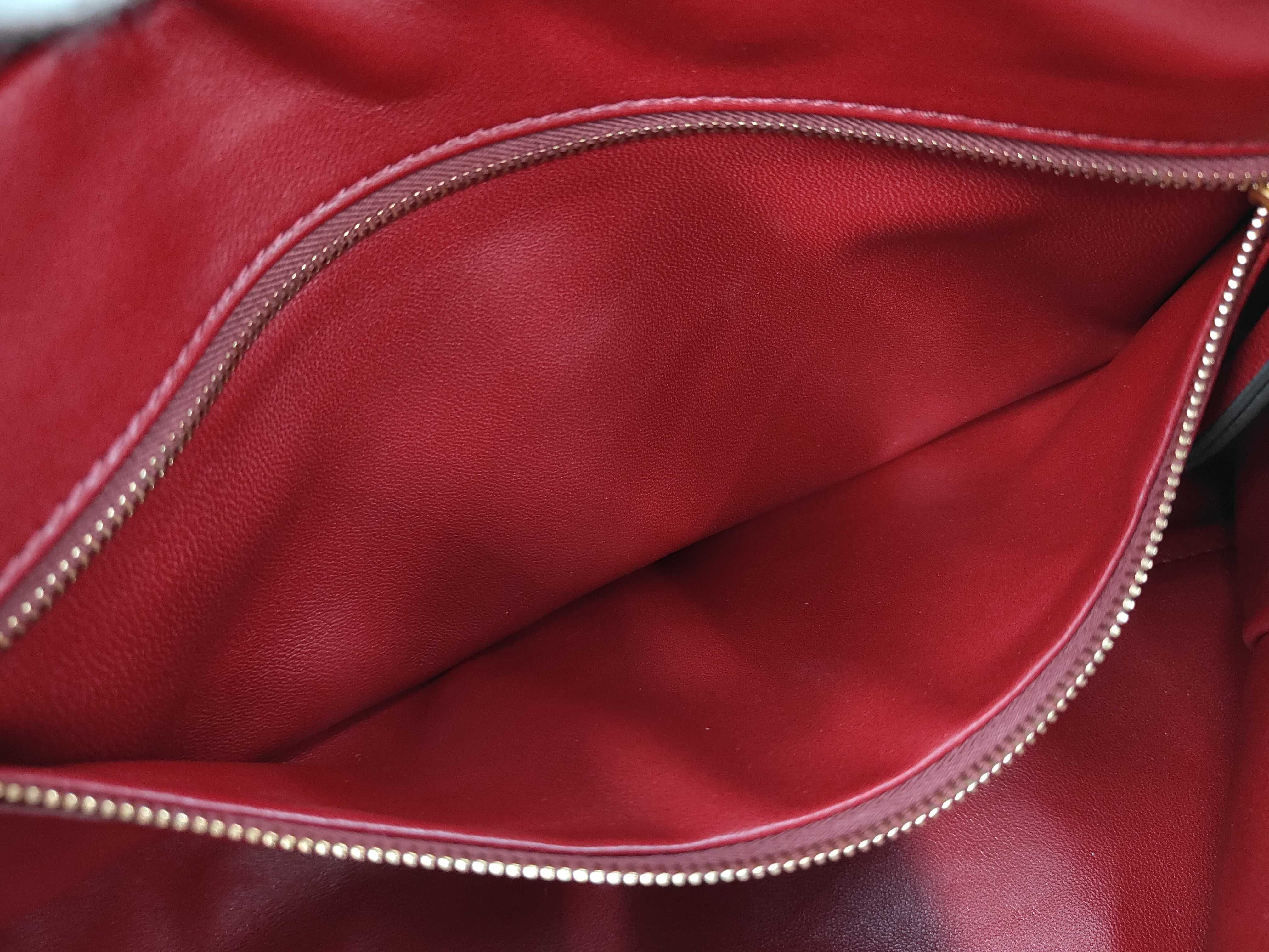 Suede & Leather Shoulder Bag — view 12