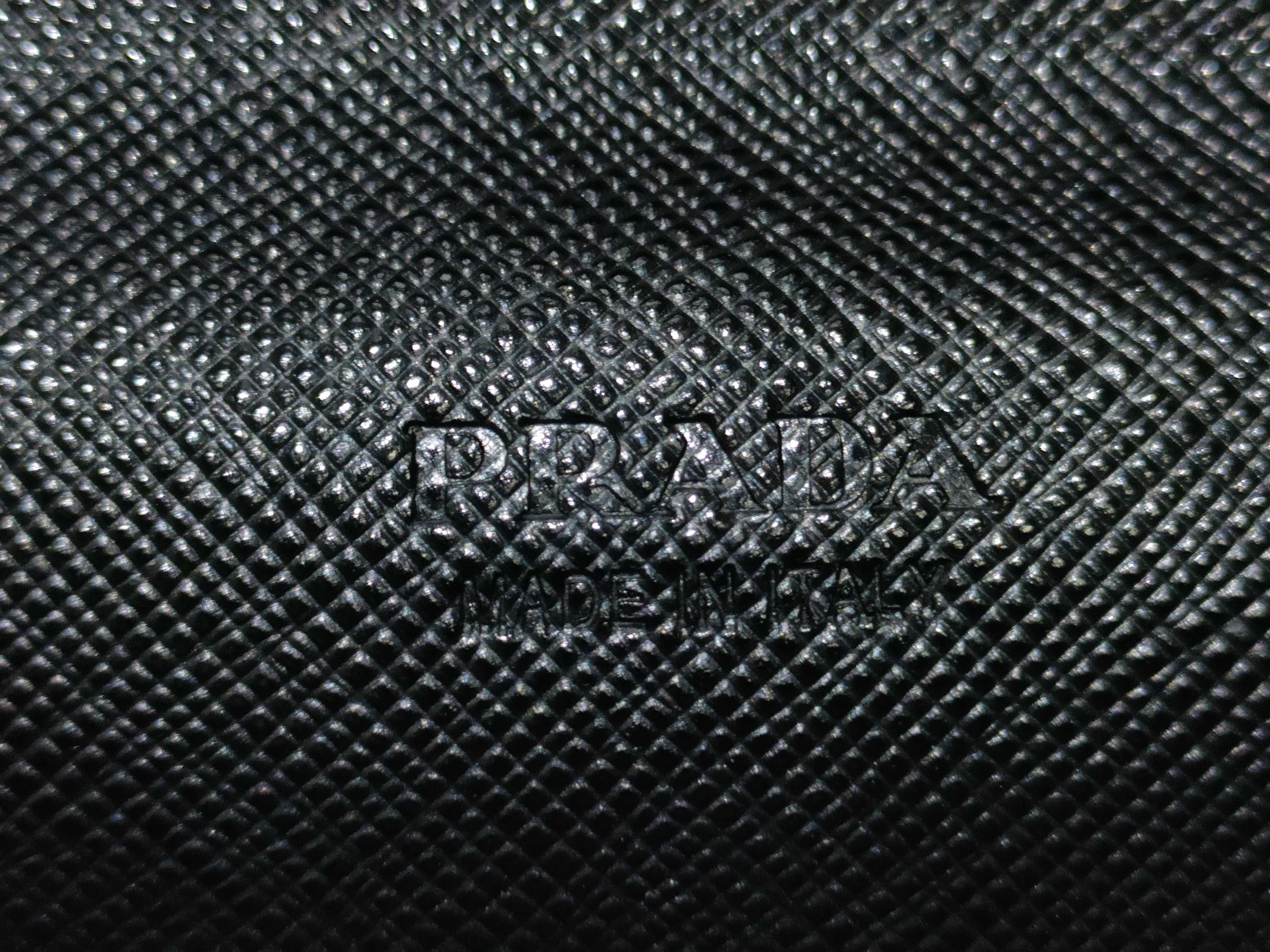 Long Wallet Round Saffiano Black Wallet — view 14