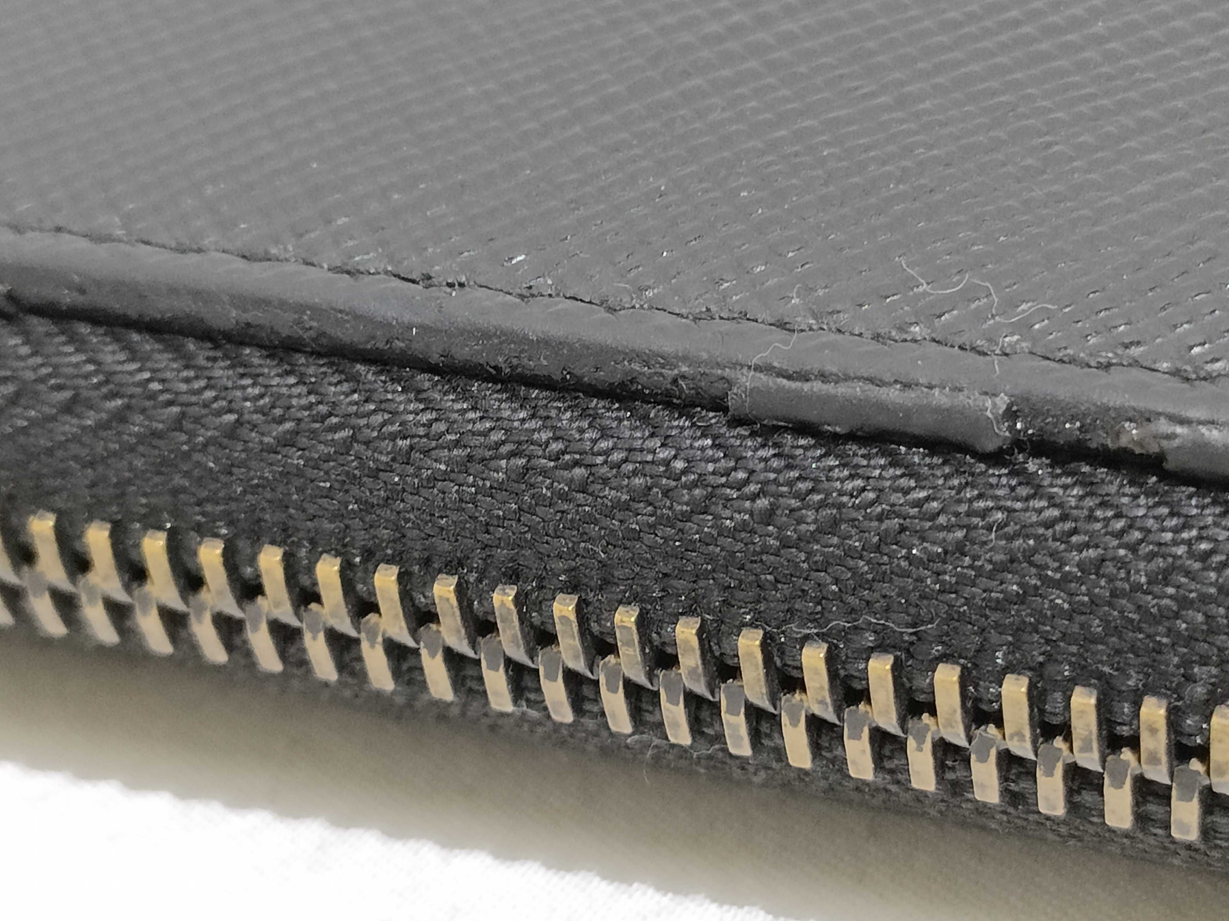 Long Wallet Round Saffiano Black Wallet — view 8