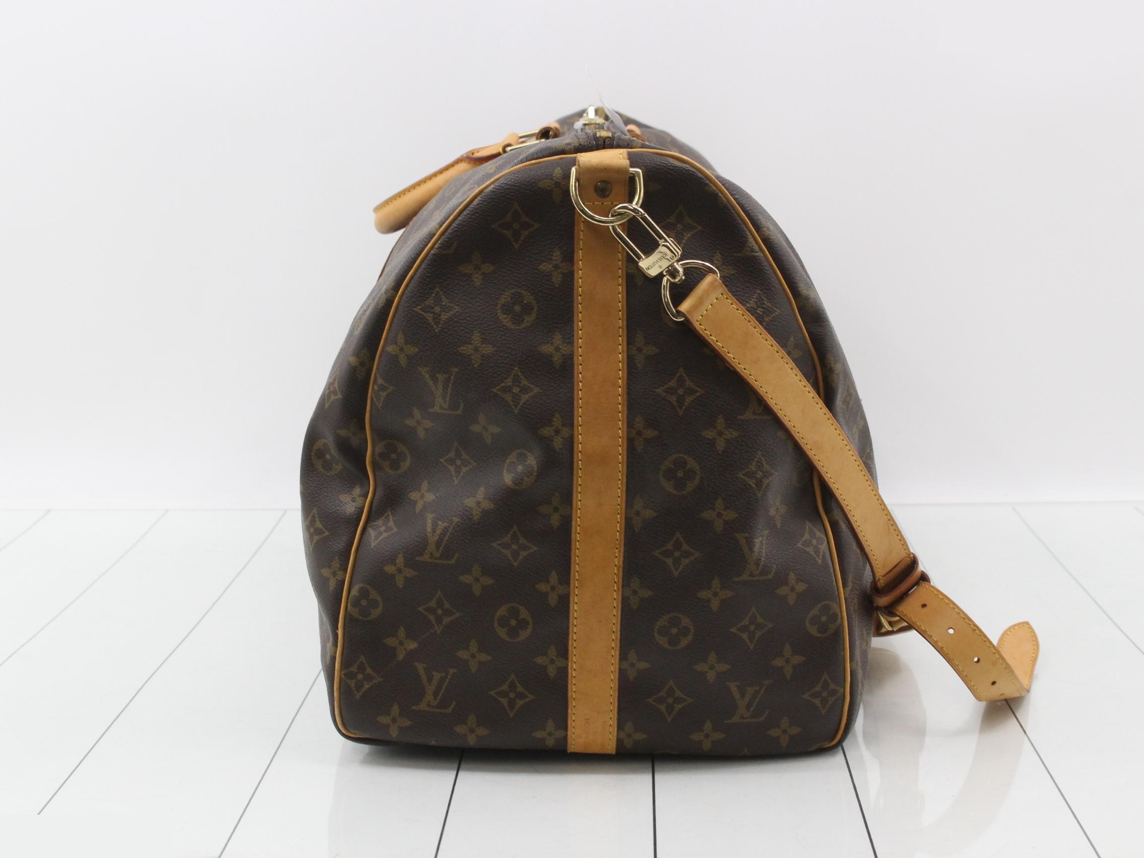 Keepall Bandoulière 60 with shoulder strap — view 4