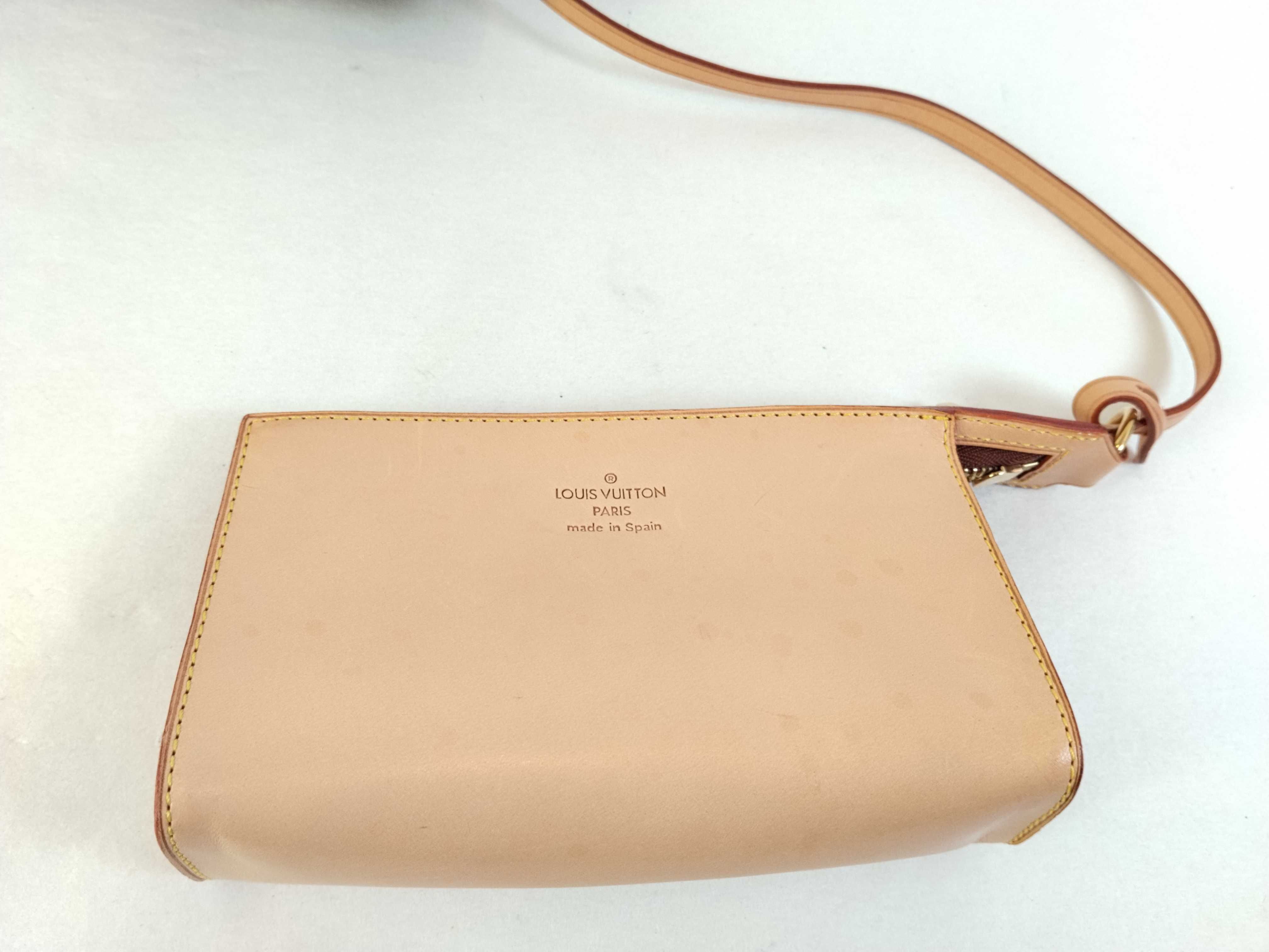 Monogram Vinyl Cabas Ambre MM M92501 LM1023 Brown Tote Bag — view 12