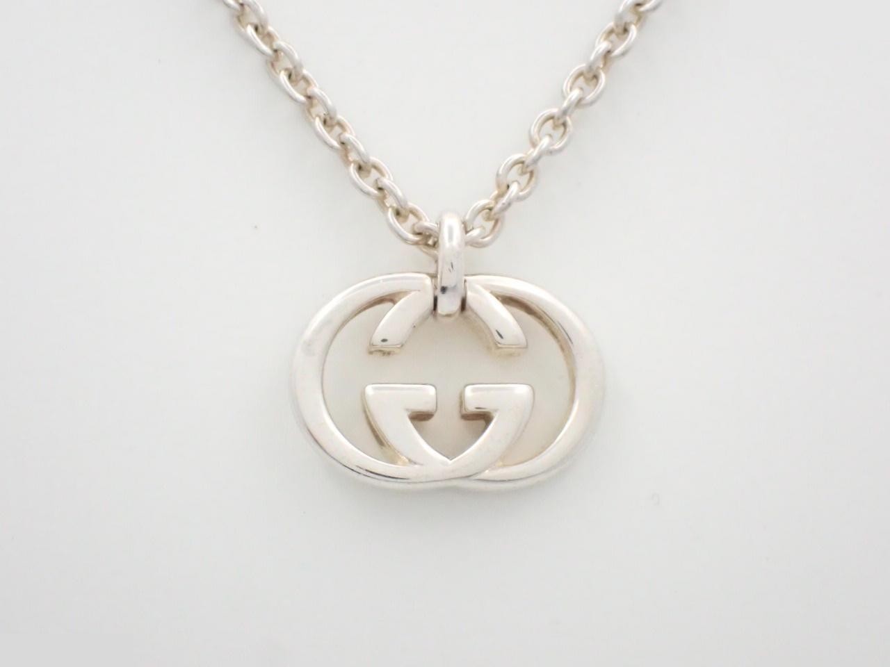 Interlocking Necklace, Silver, 925/26.0g