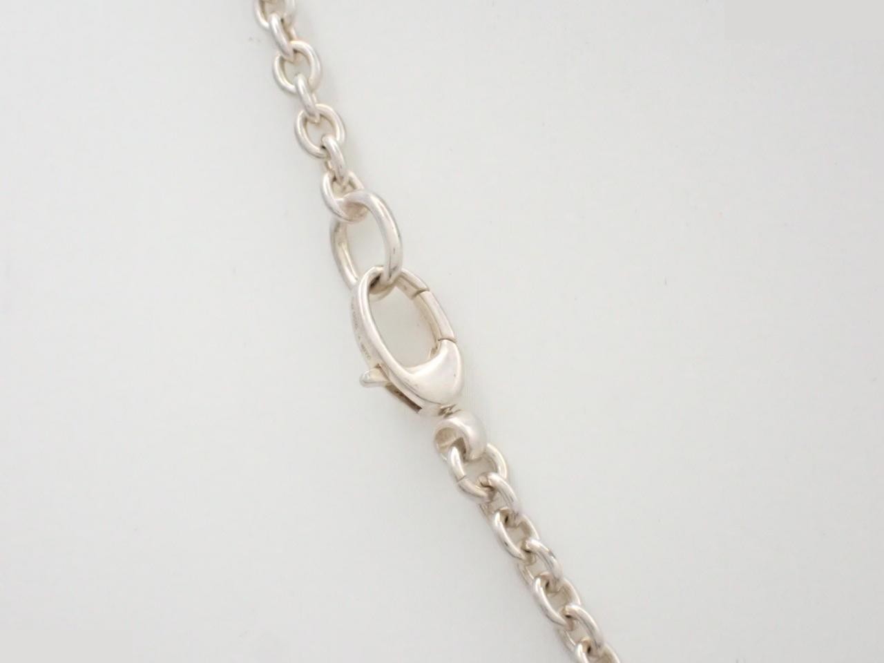 Interlocking Necklace, Silver, 925/26.0g — view 2