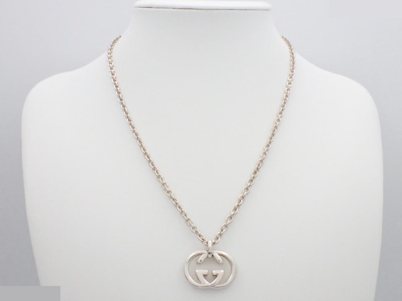 Interlocking Necklace, Silver, 925/26.0g — view 3