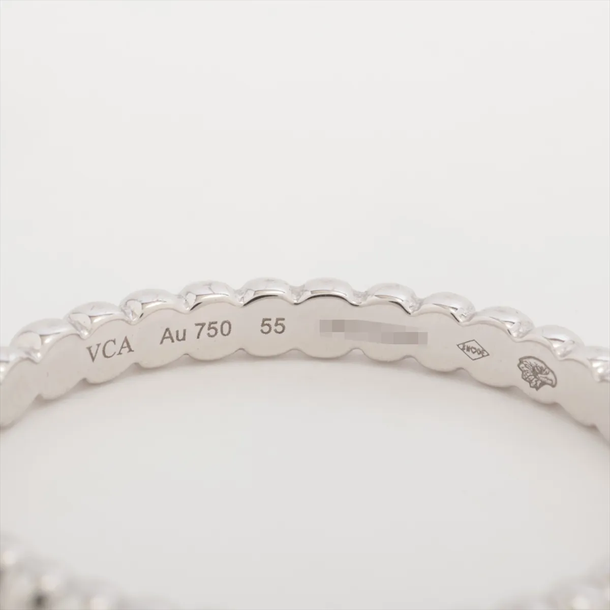 Perlee Ring, 750 (WG), 2.3g, Size 55, JP000856 VCARPJME55 — view 3