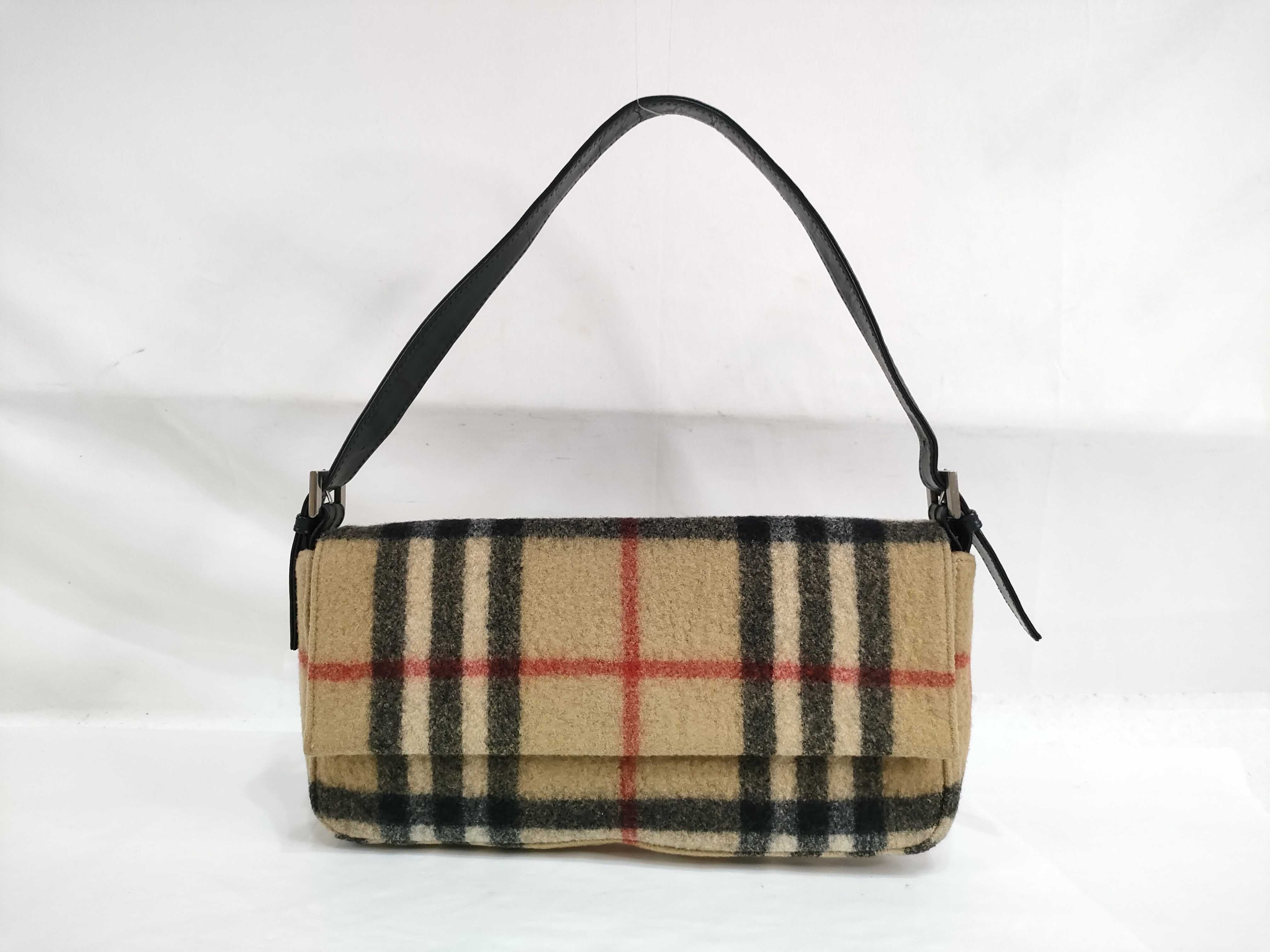 Nova Check Wool Handbag