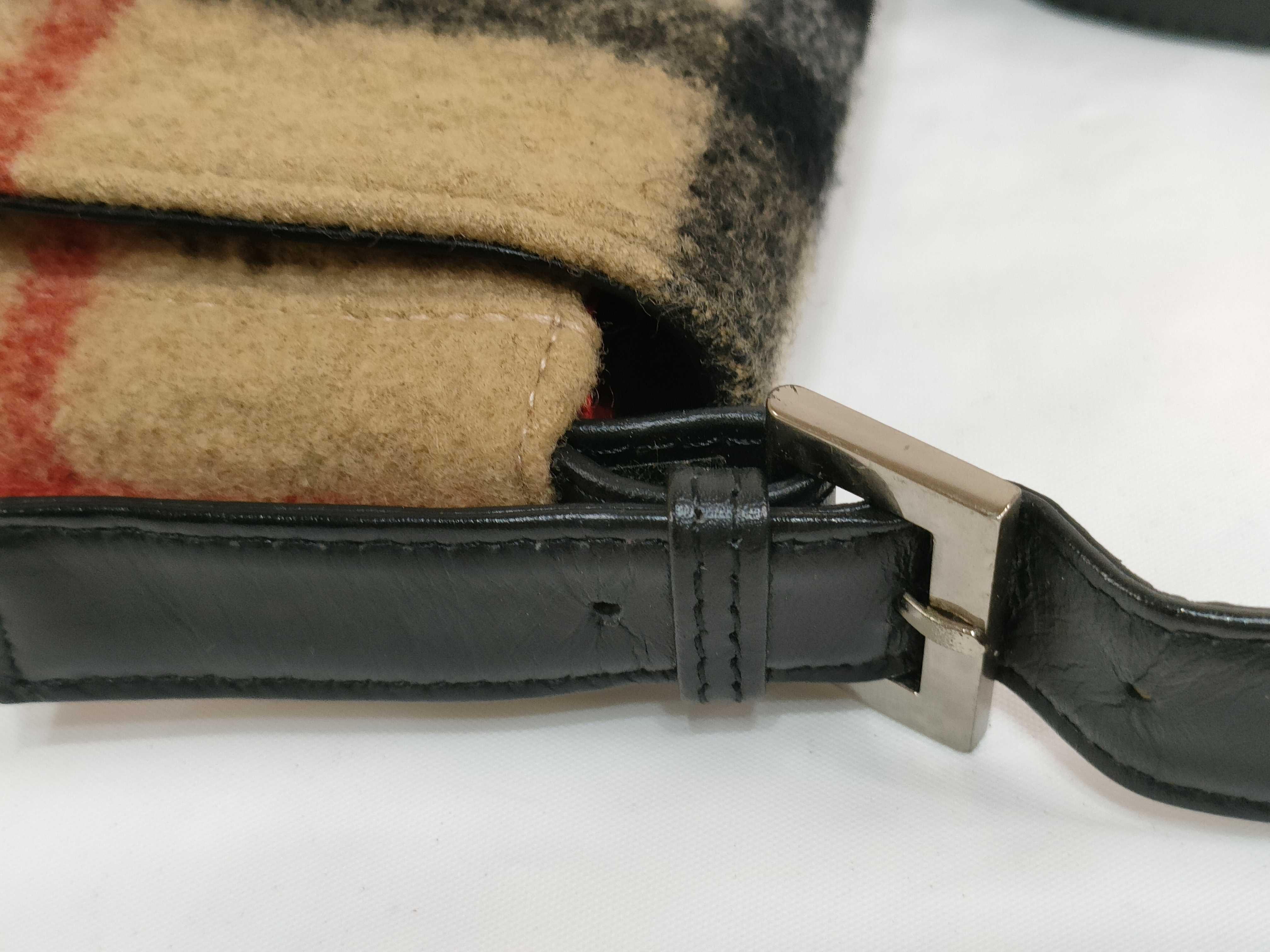 Nova Check Wool Handbag — view 4