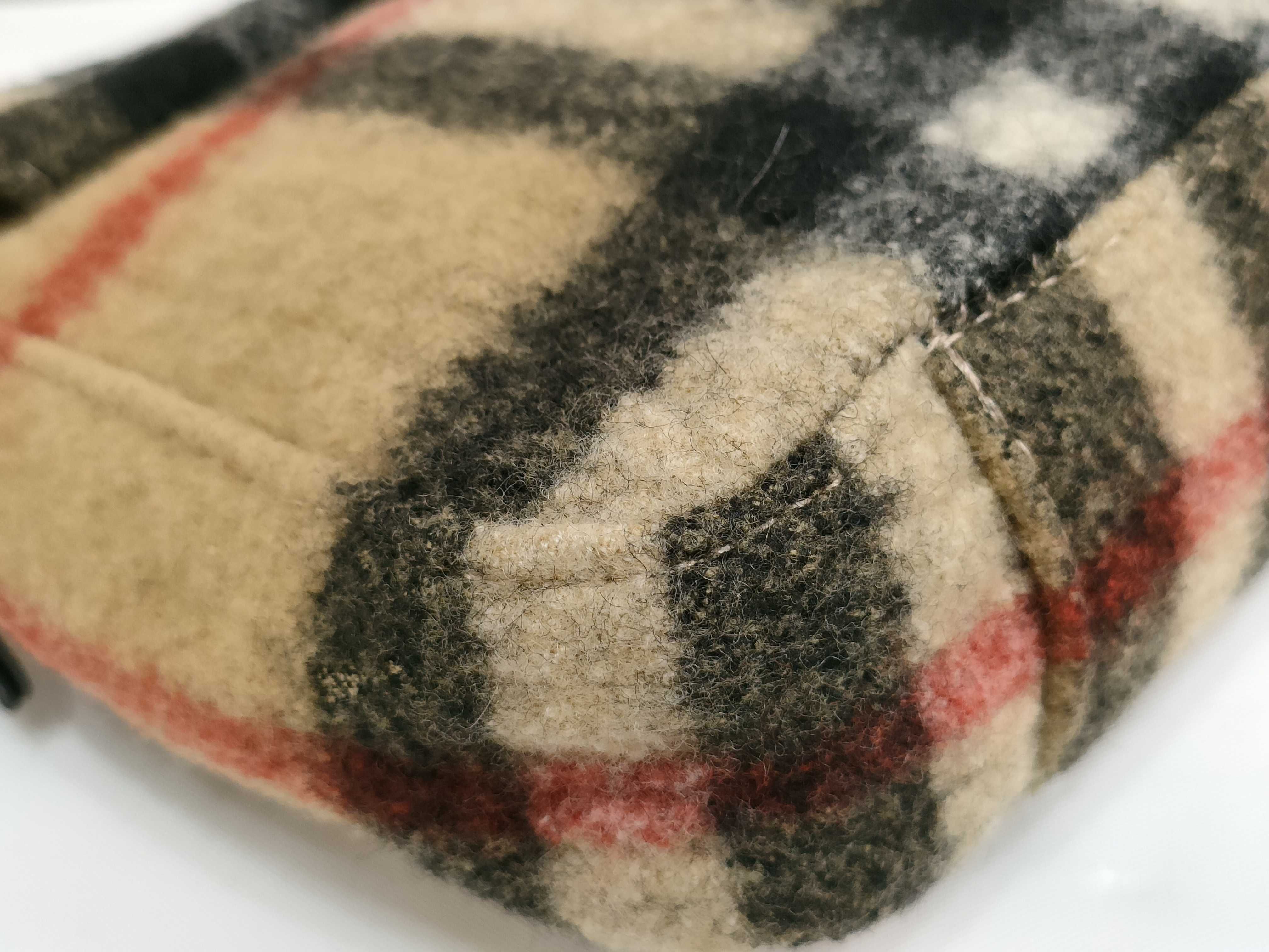 Nova Check Wool Handbag — view 6