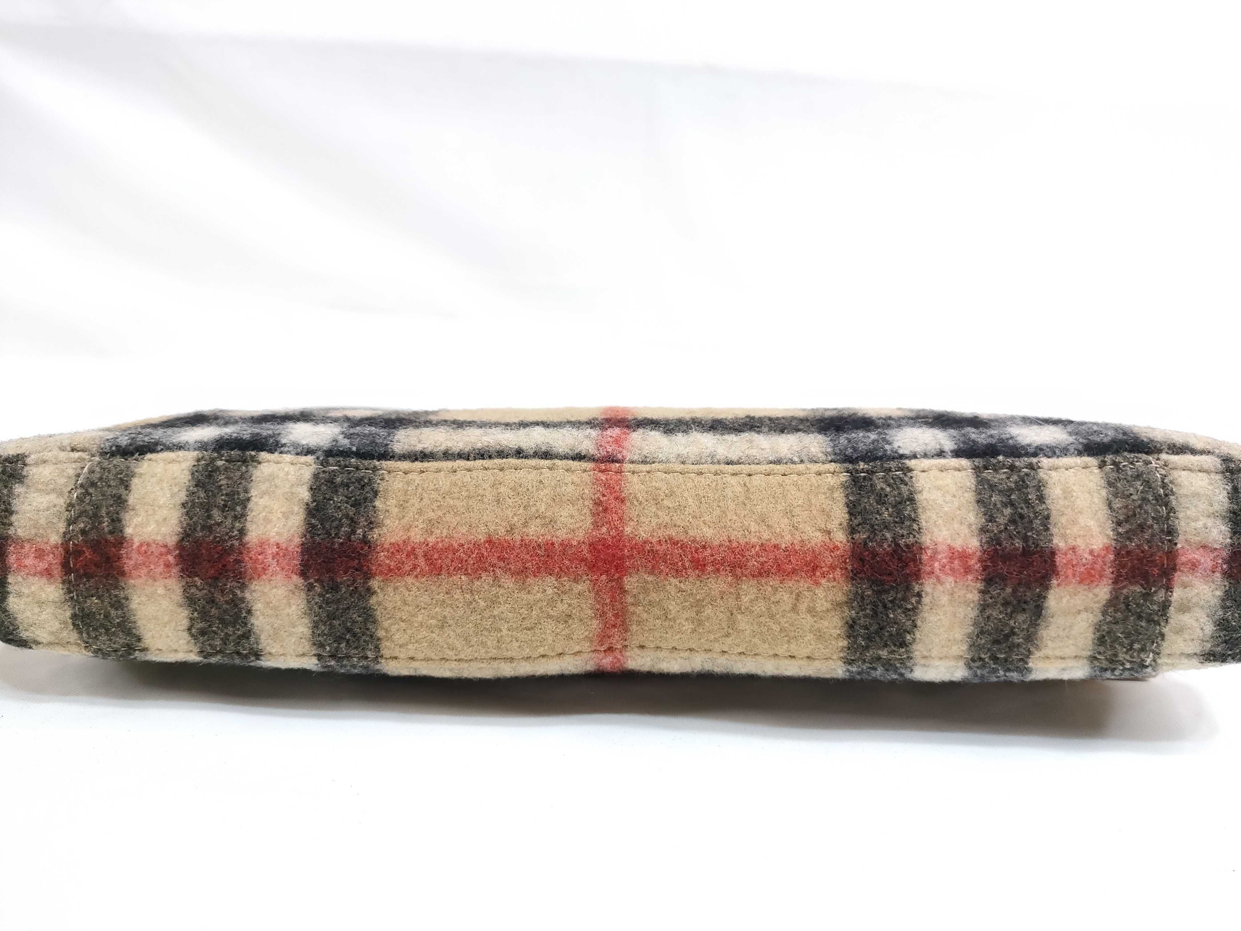 Nova Check Wool Handbag — view 7