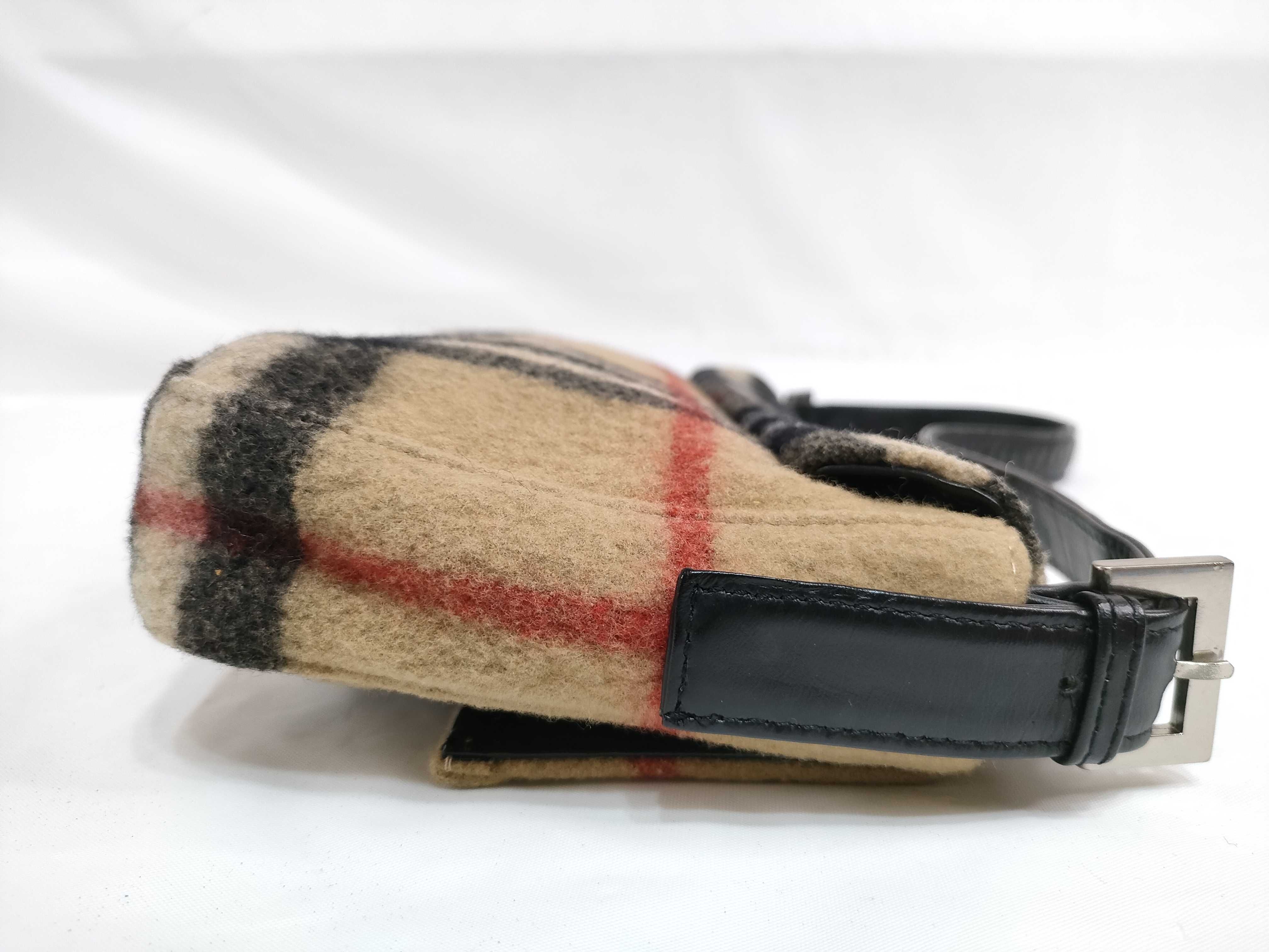 Nova Check Wool Handbag — view 8