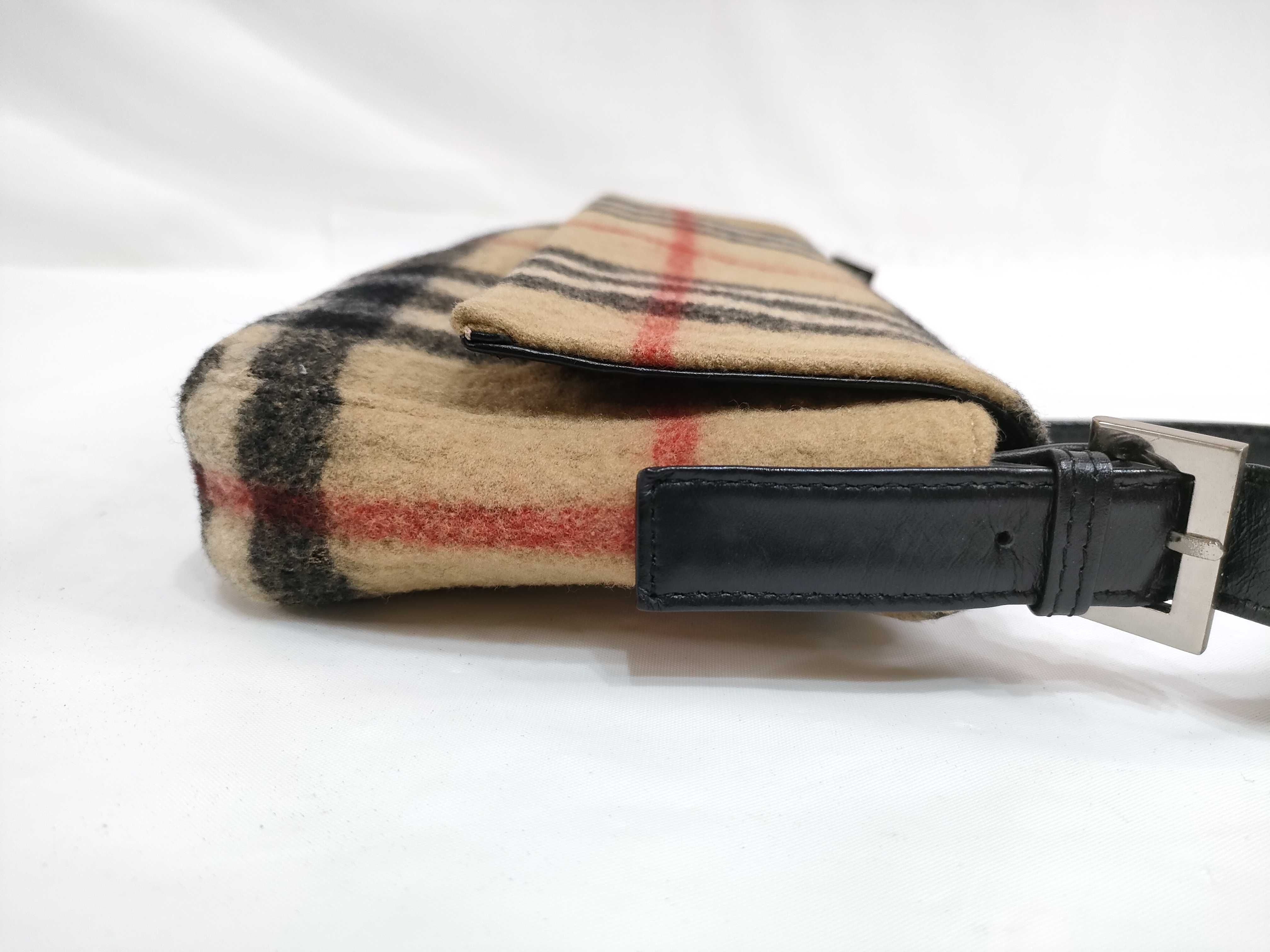 Nova Check Wool Handbag — view 9