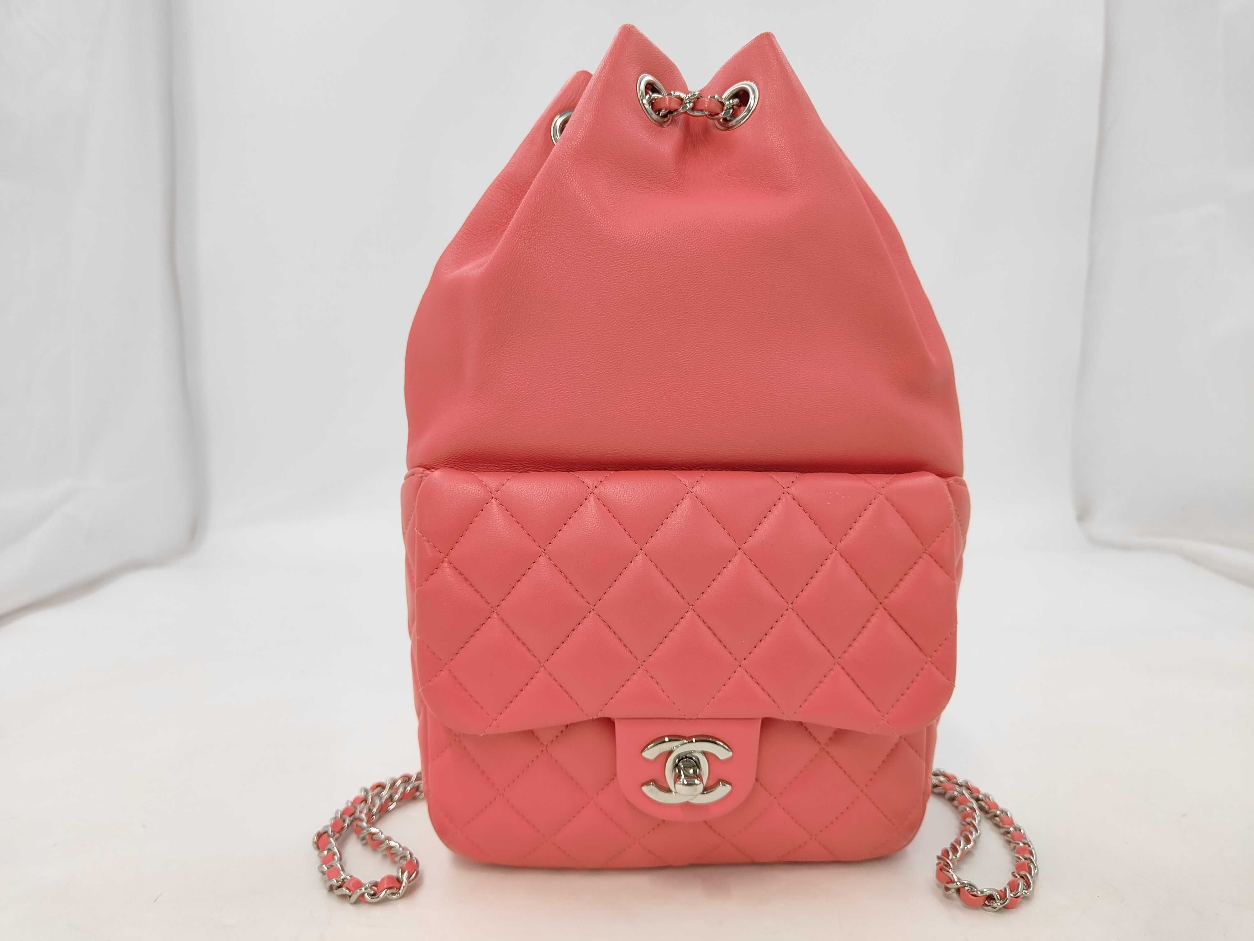 bag, Chanel pink, 23807717 A94417 backpack