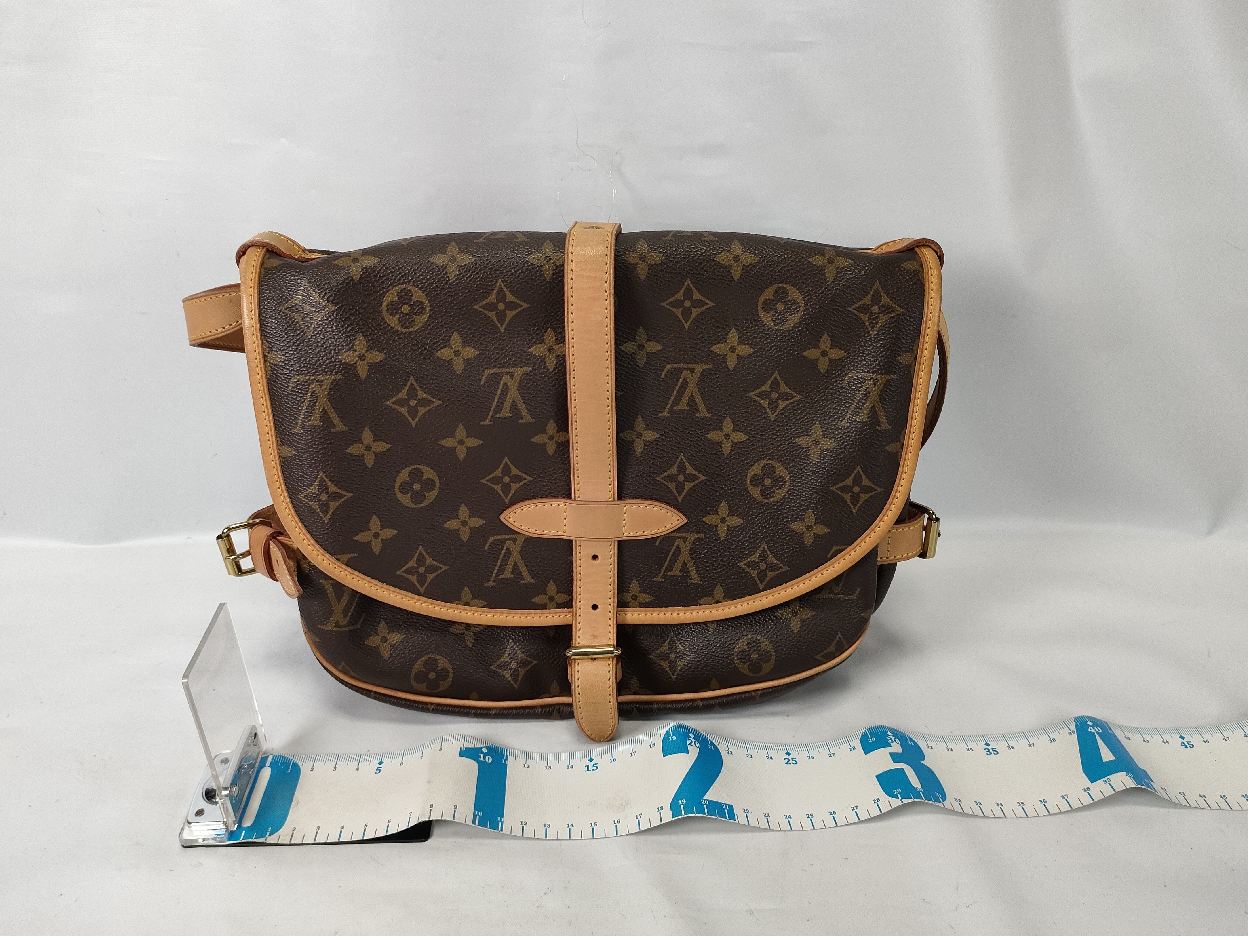 Monogram Vuitton Saumur 30 Shoulder Bag — view 2