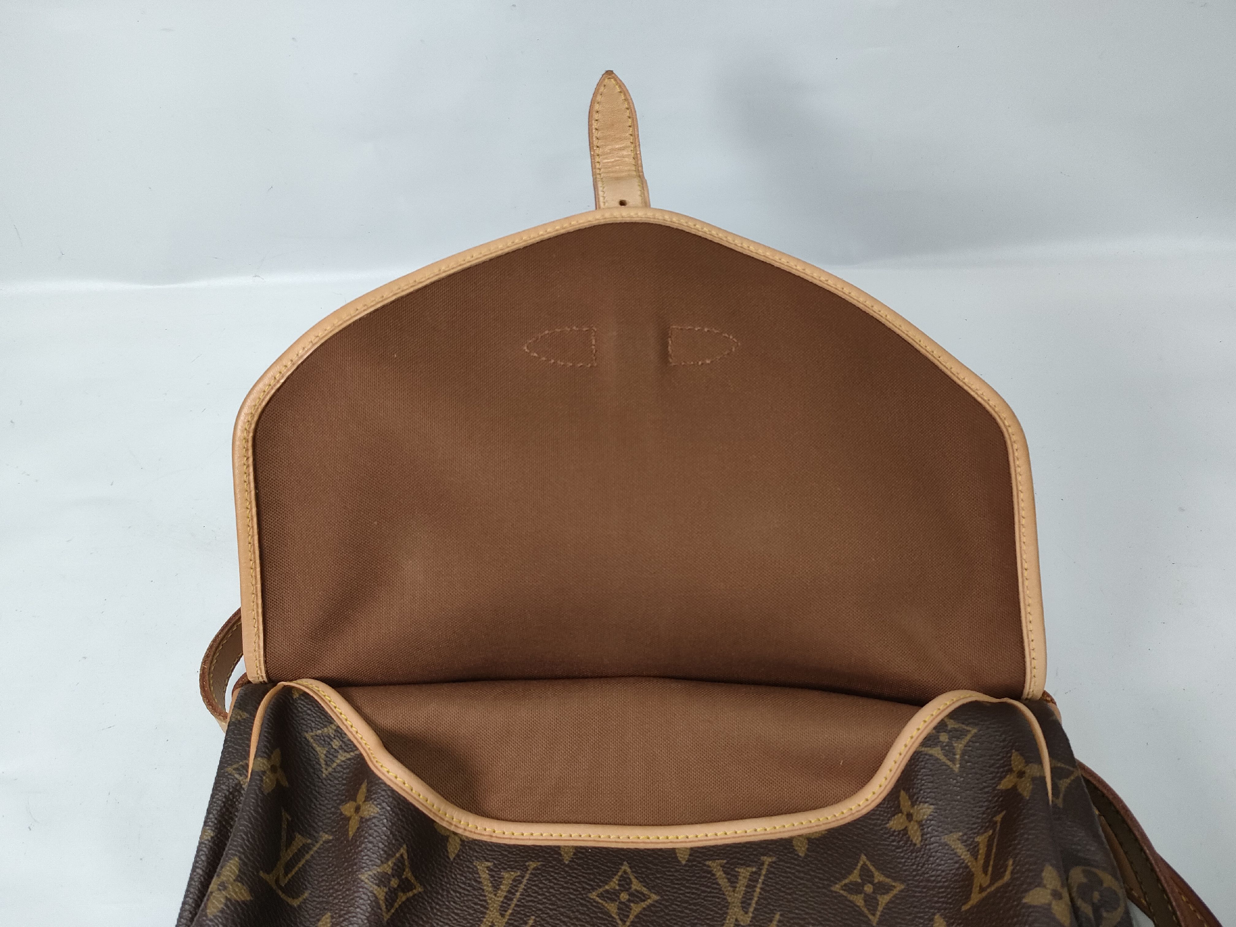 Monogram Vuitton Saumur 30 Shoulder Bag — view 9
