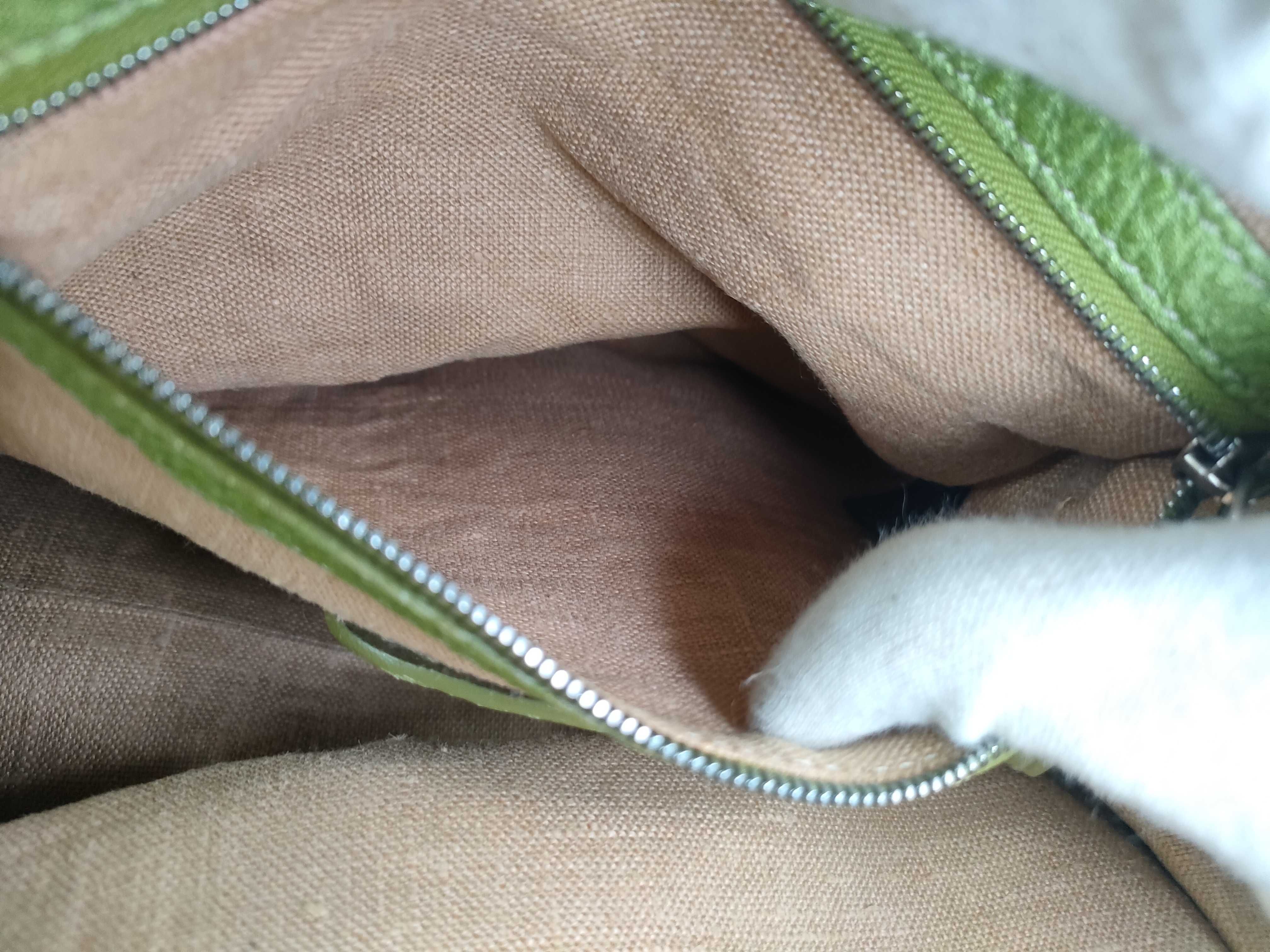 Selleria Handbag, Green Handbag — view 13